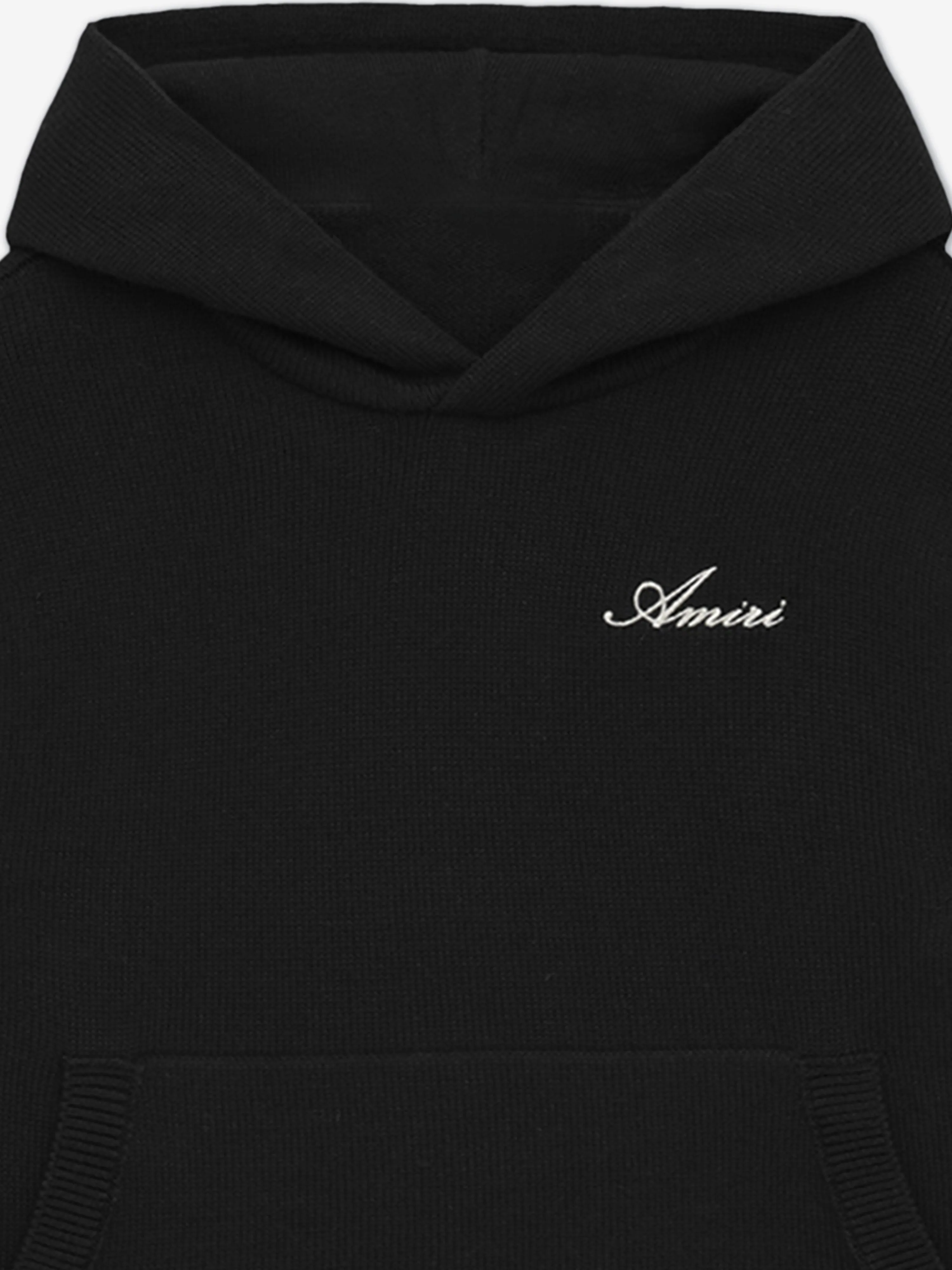 Amiri Kids Bones Hoodie in Black