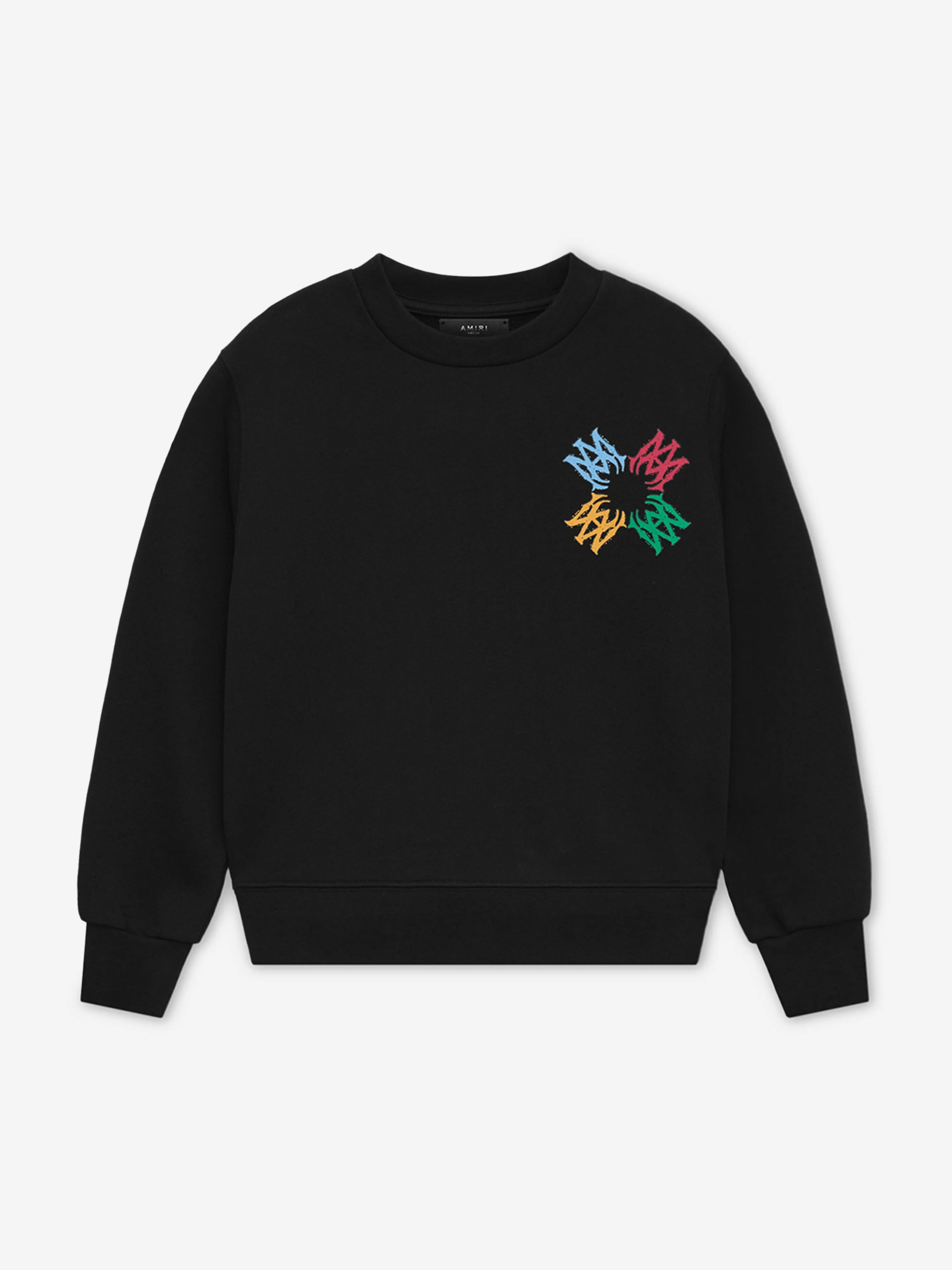 Amiri Kids MA Quad Scribble Sweatshirt in Black
