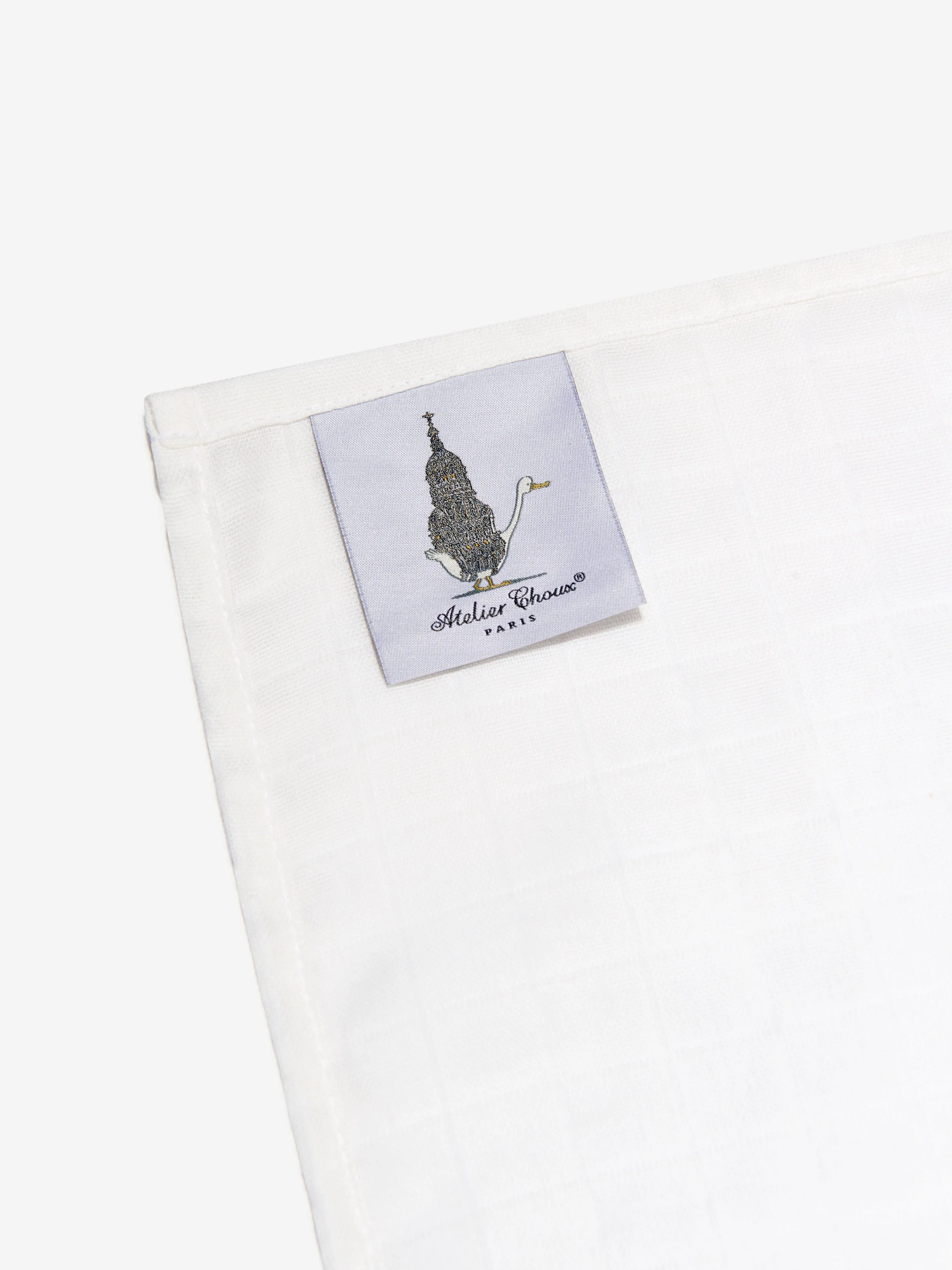 Atelier Choux Baby Rocking Horse Swaddle in White (100cm)