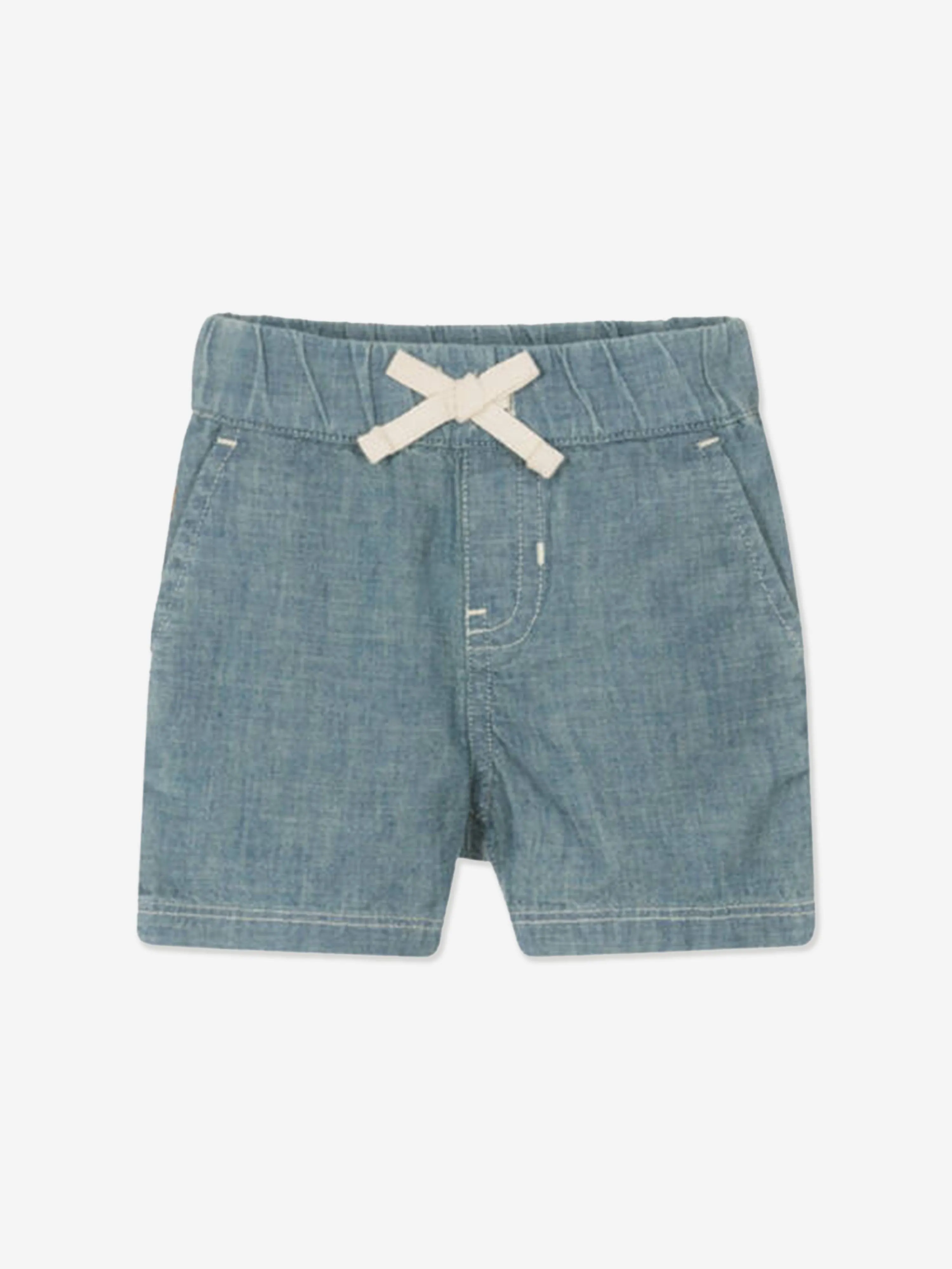 Baby Boys Rugby Top and Shorts Set in Multicolour