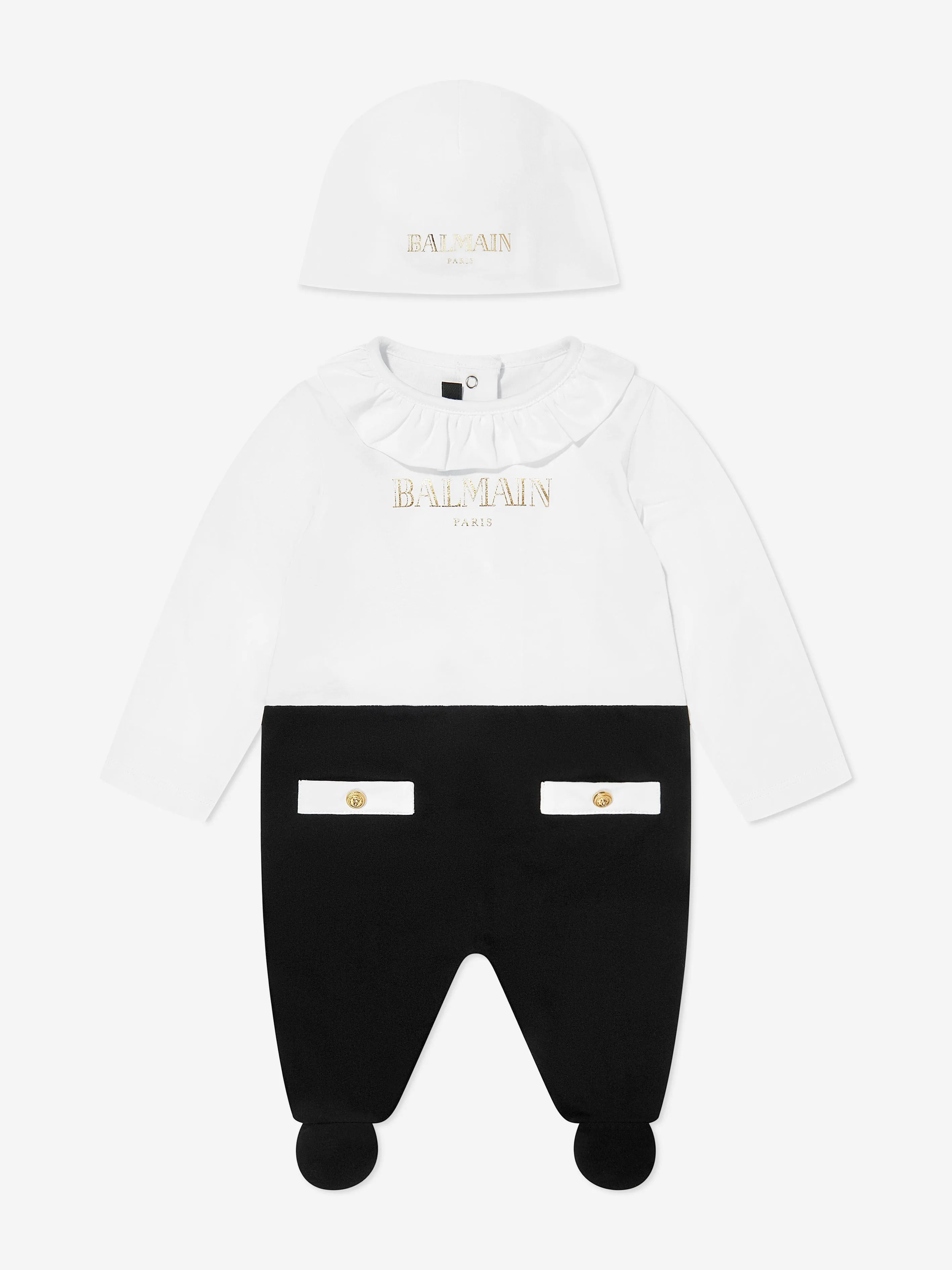 Baby Girls Babygrow Gift Set in White