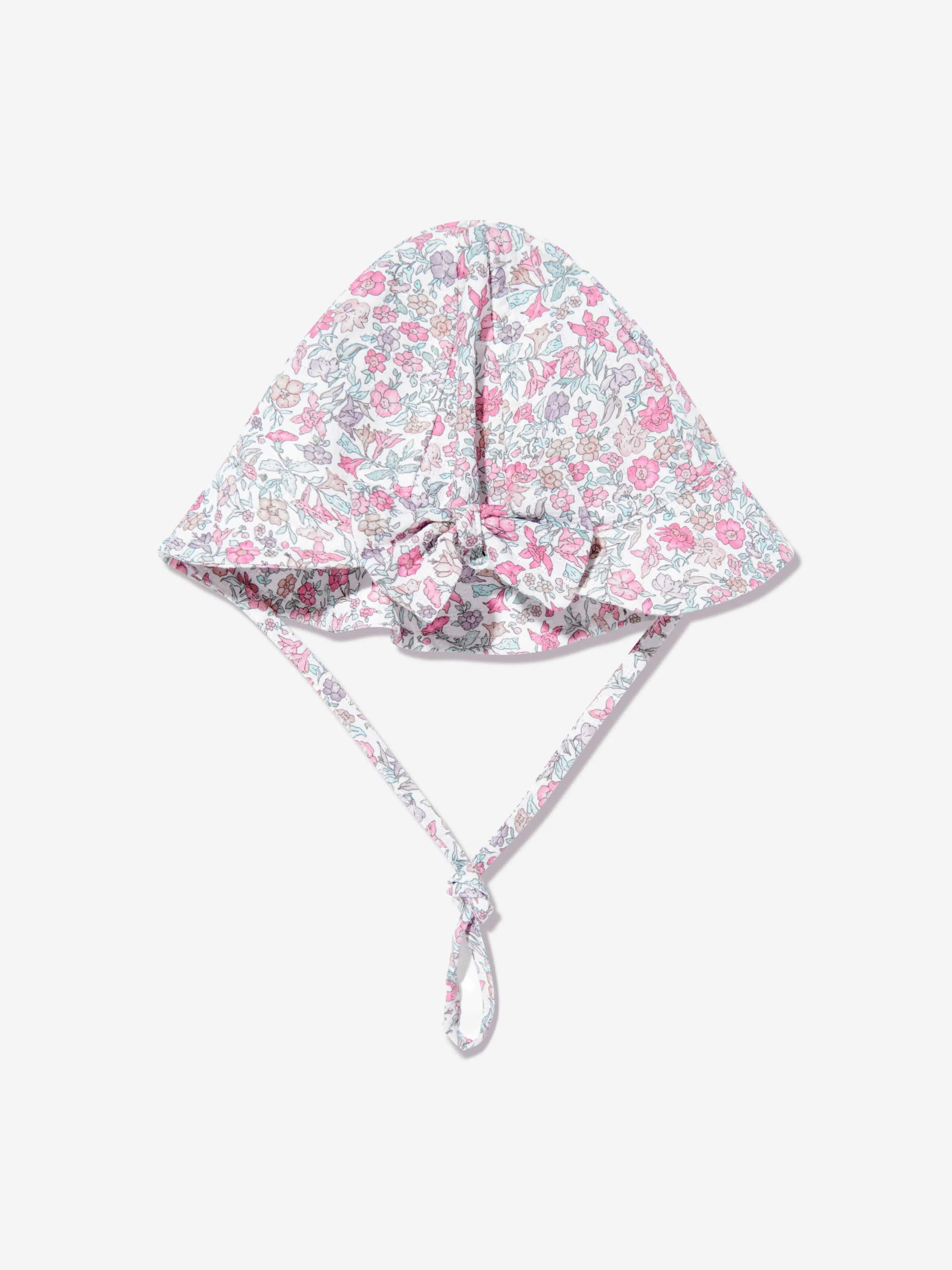 Baby Girls Floral Hat in Pink