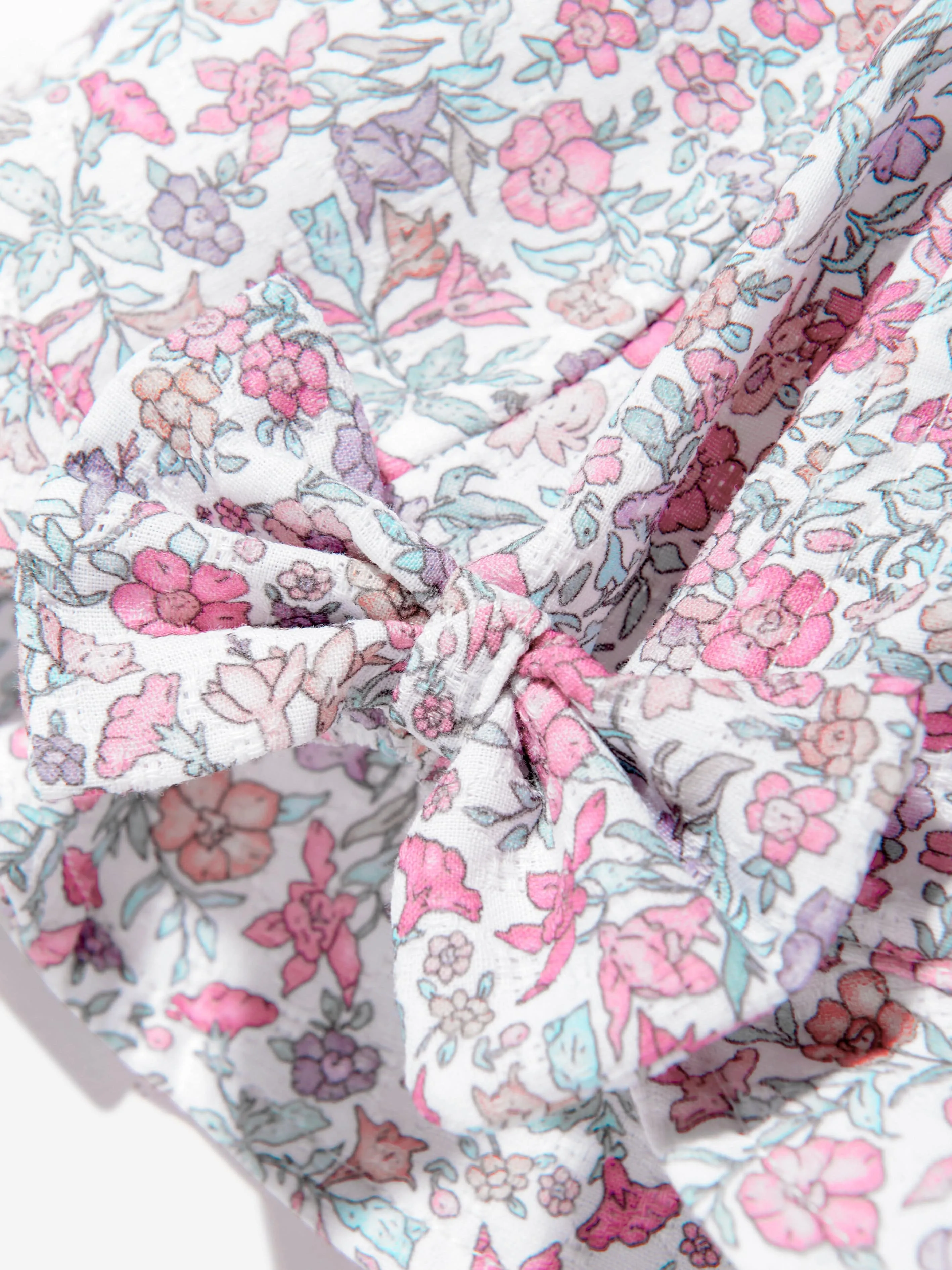 Baby Girls Floral Hat in Pink
