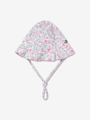 Baby Girls Floral Hat in Pink