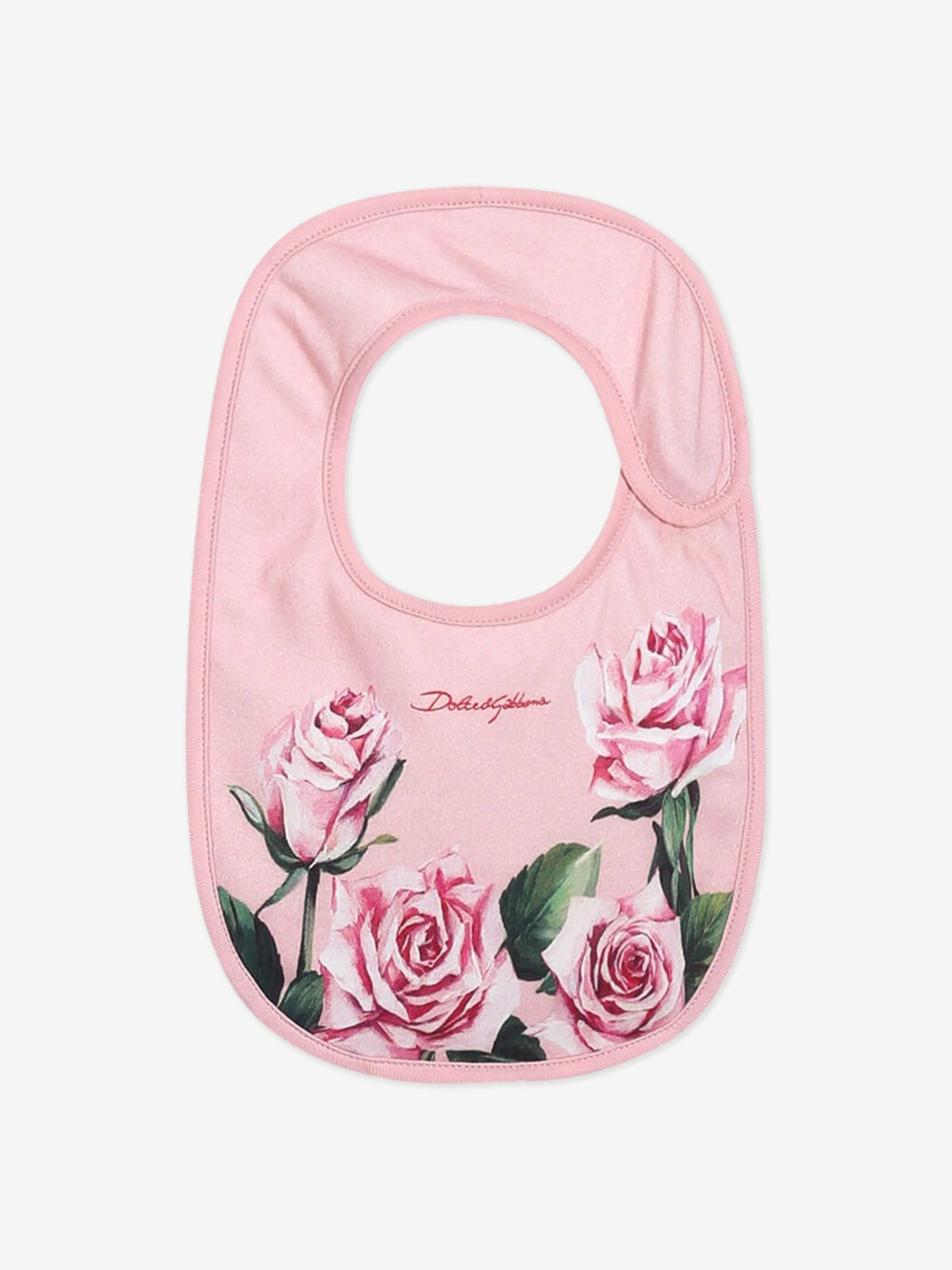 Baby Girls Rose Print Babygrow Set in Pink