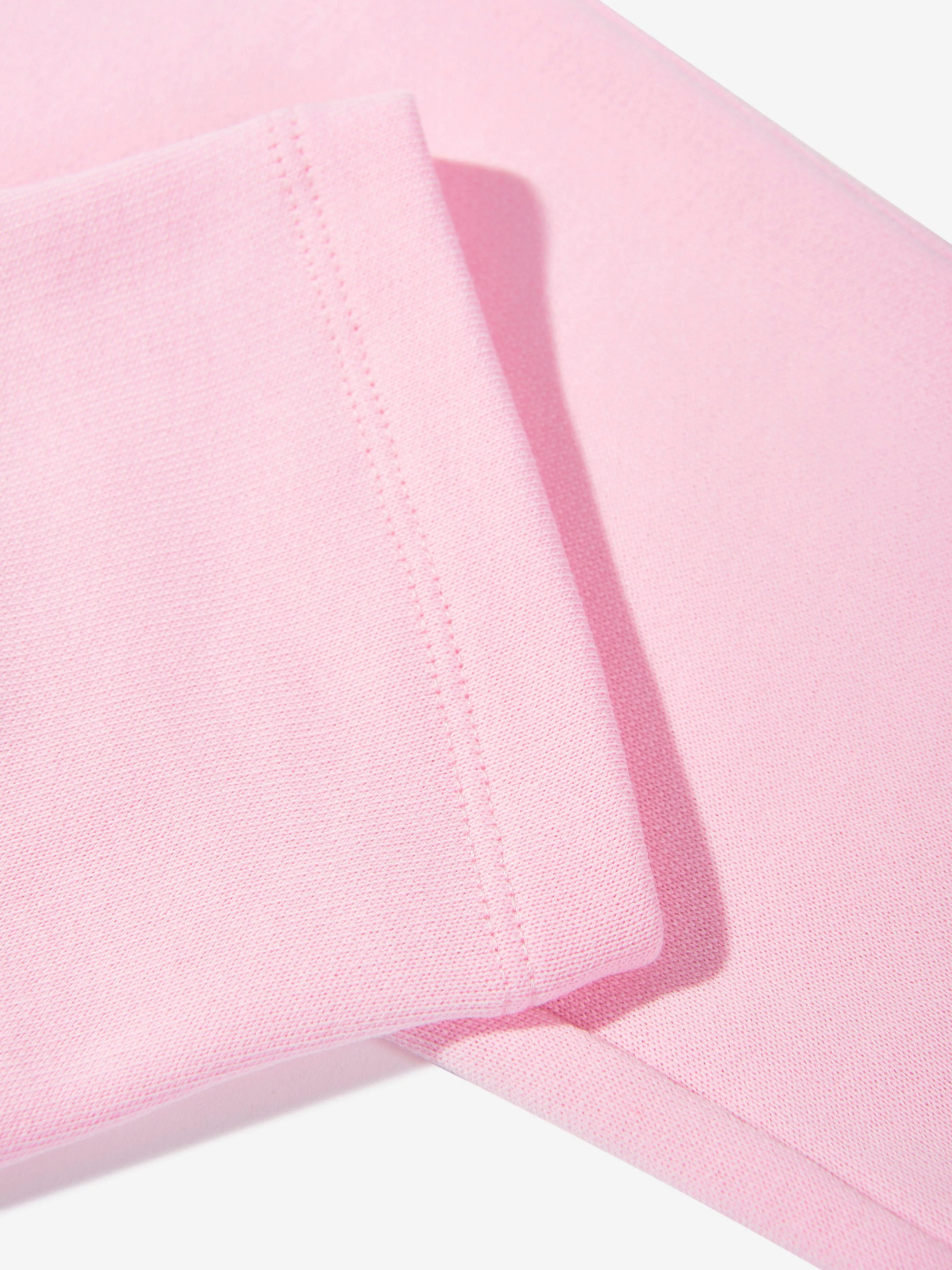 Balmain Girls Logo Button Joggers in Pink