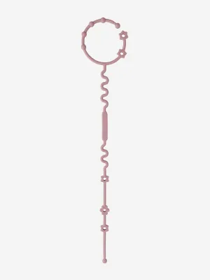 Bloom Bambini Adjustable Teether and Pacifier Clip in Purple
