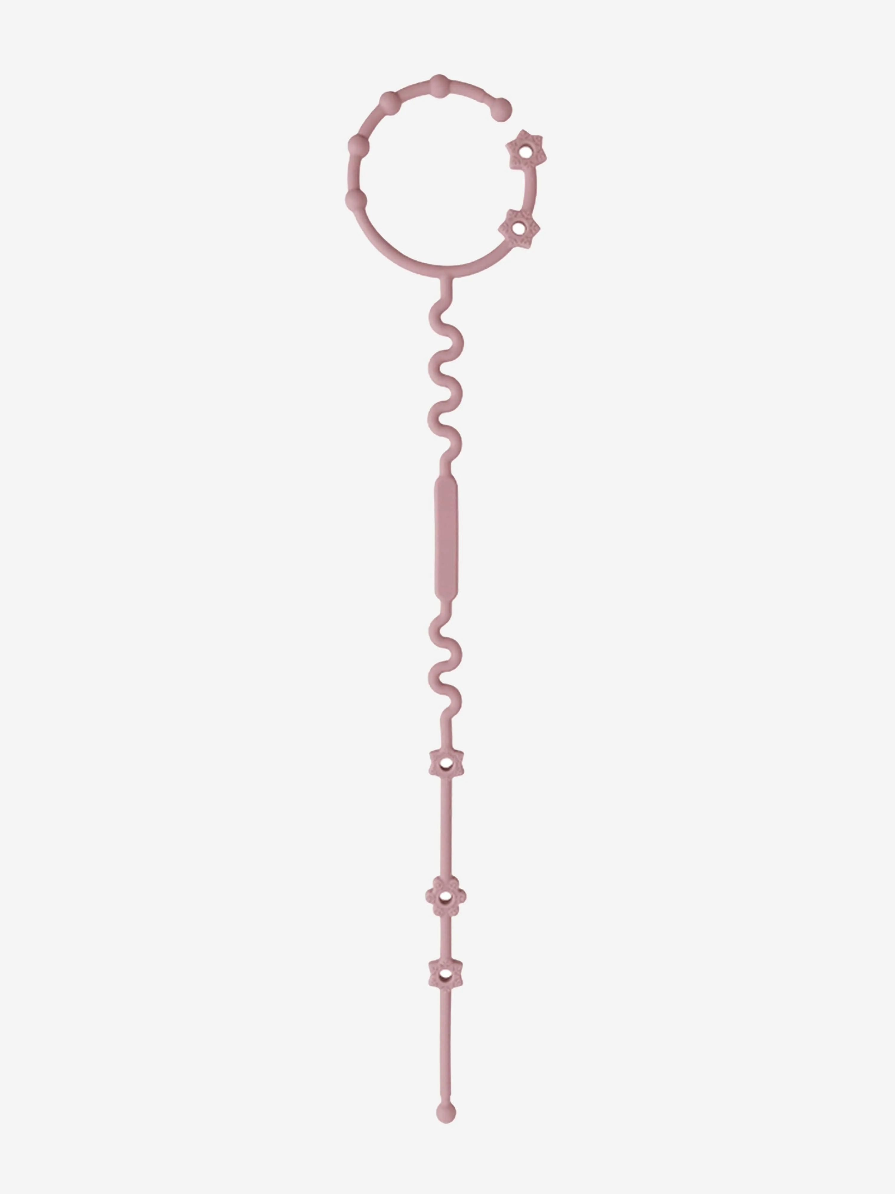 Bloom Bambini Adjustable Teether and Pacifier Clip in Purple