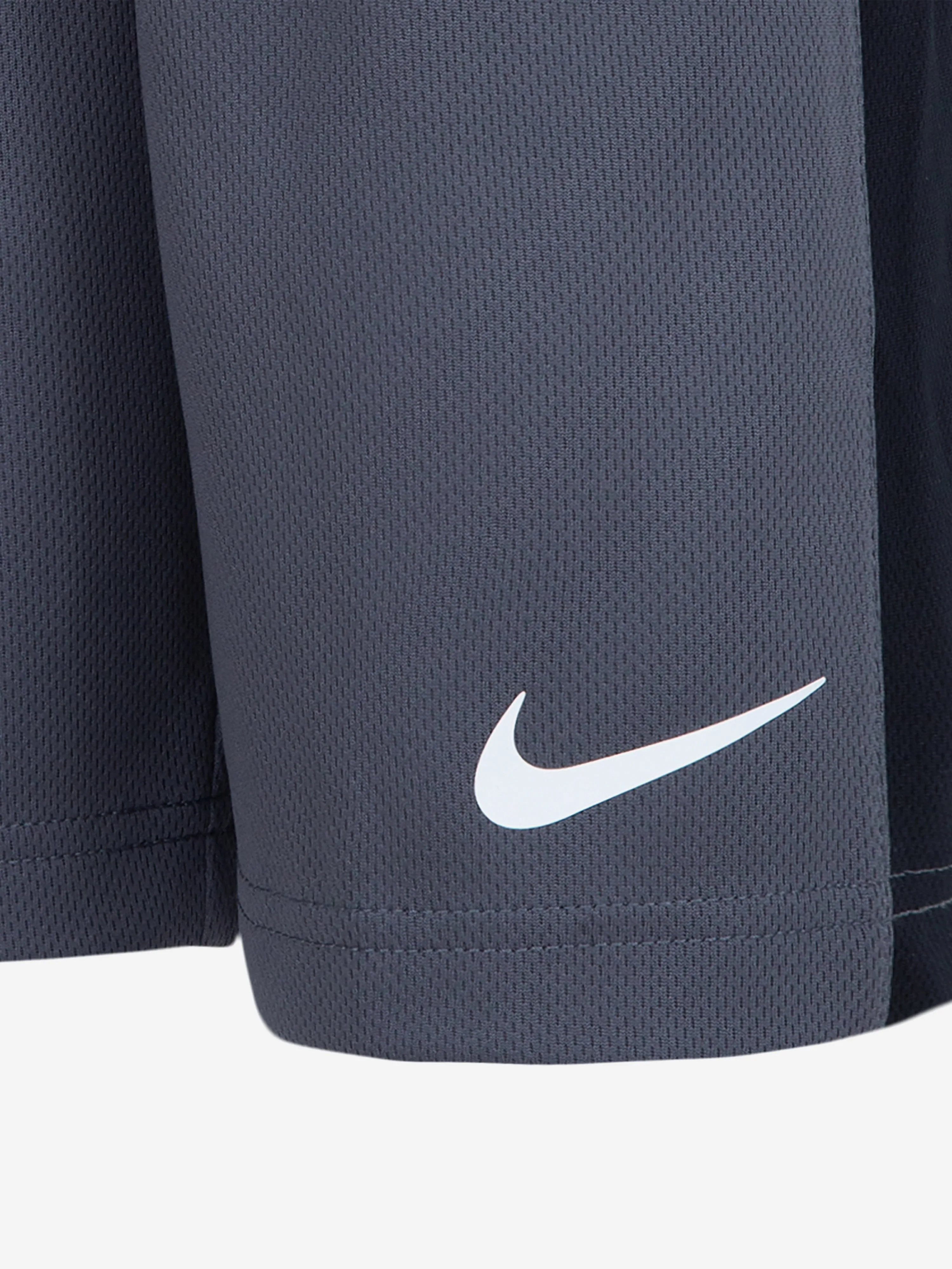 Boys Swoosh T-Shirt and Shorts Set in Grey