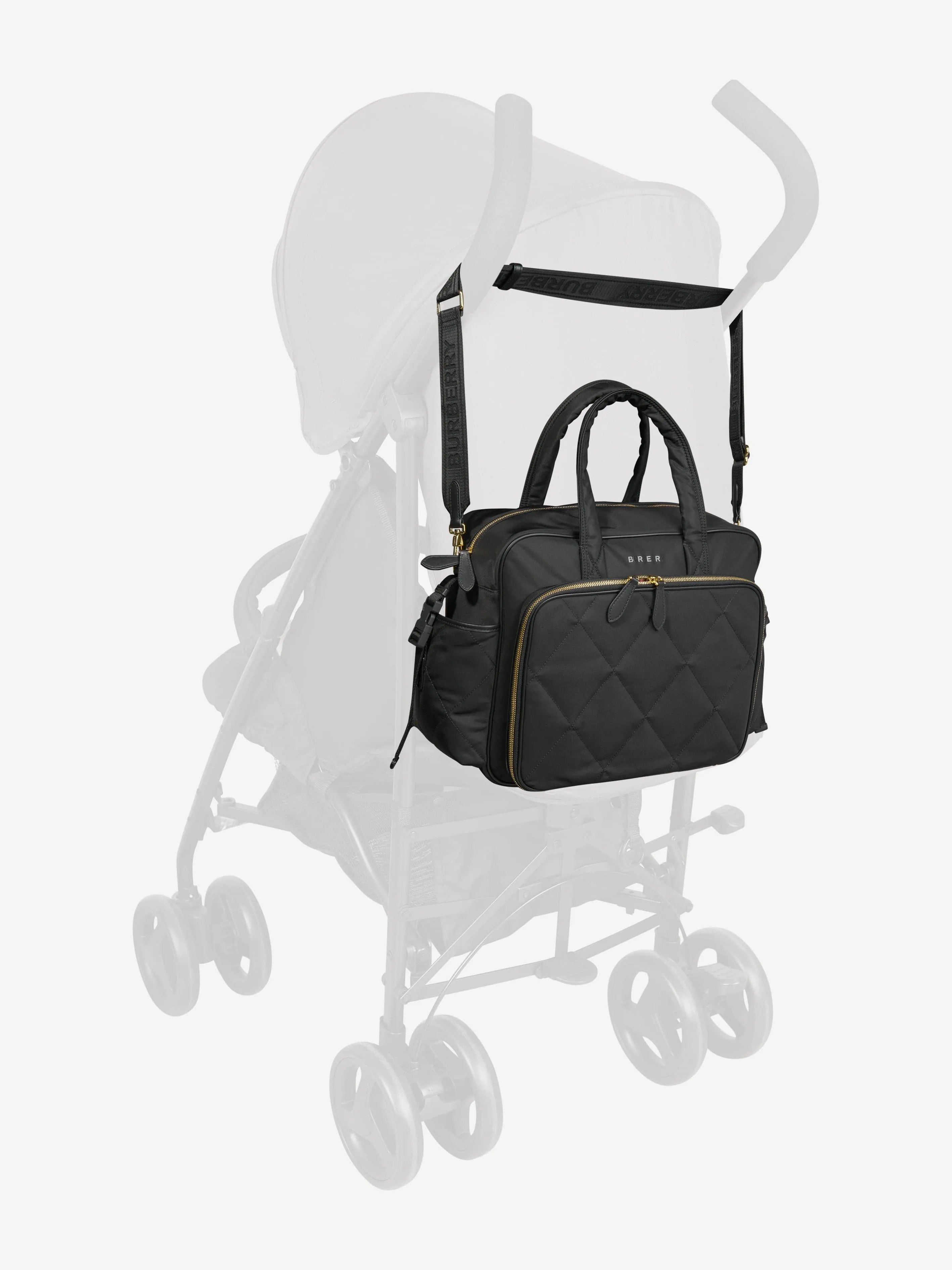 Burberry Baby Tote Changing Bag in Black (43cm)