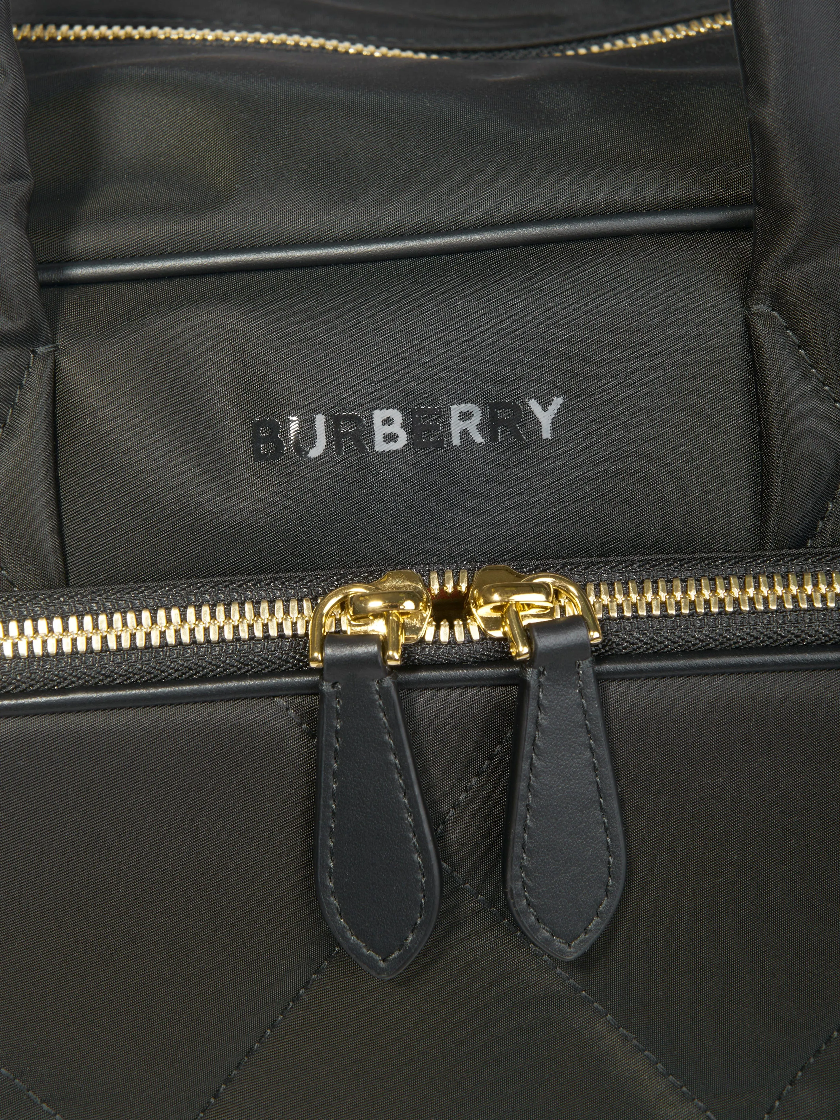 Burberry Baby Tote Changing Bag in Black (43cm)