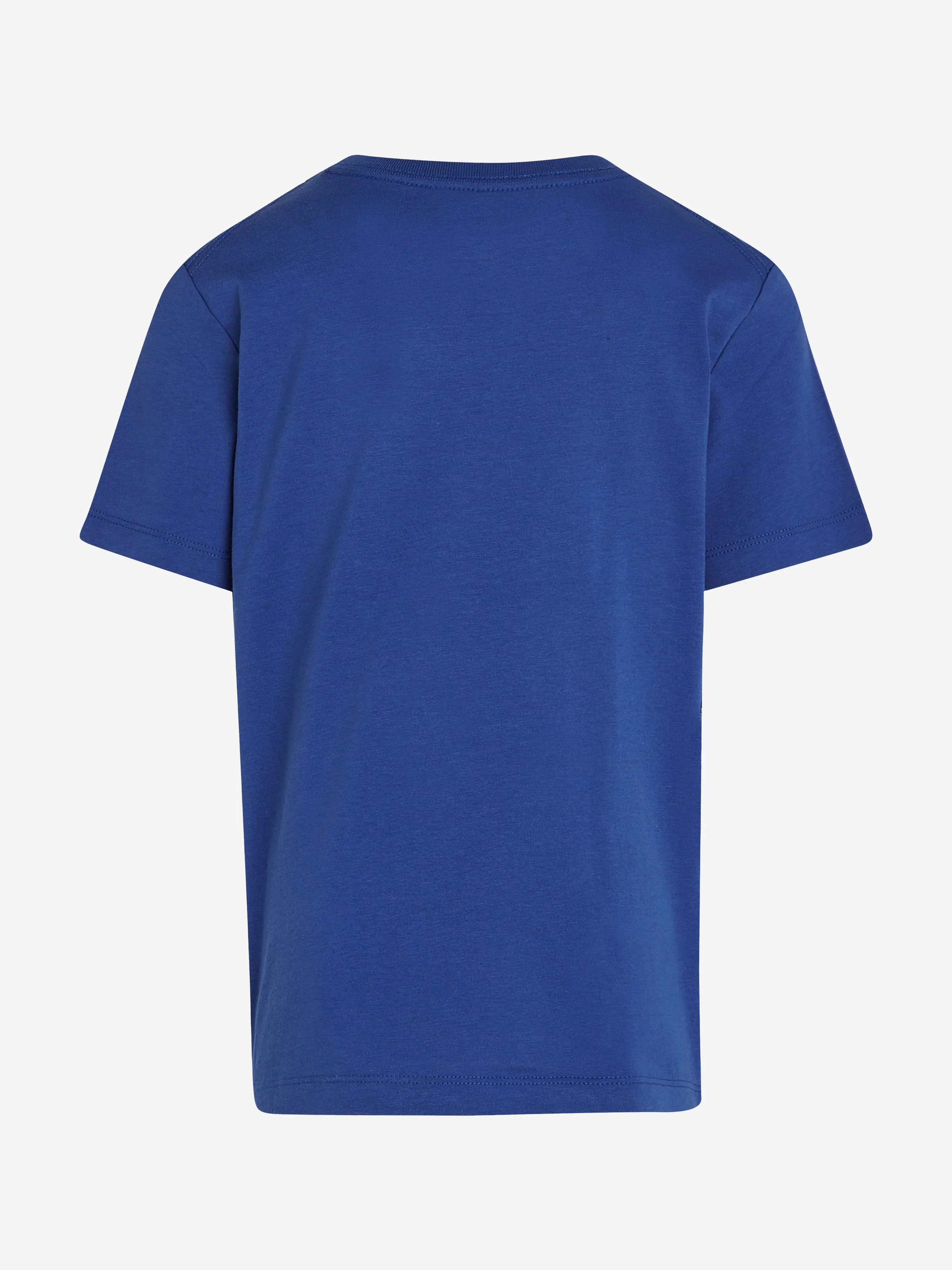 Calvin Klein Kids Chest Monogram T-Shirt in Blue