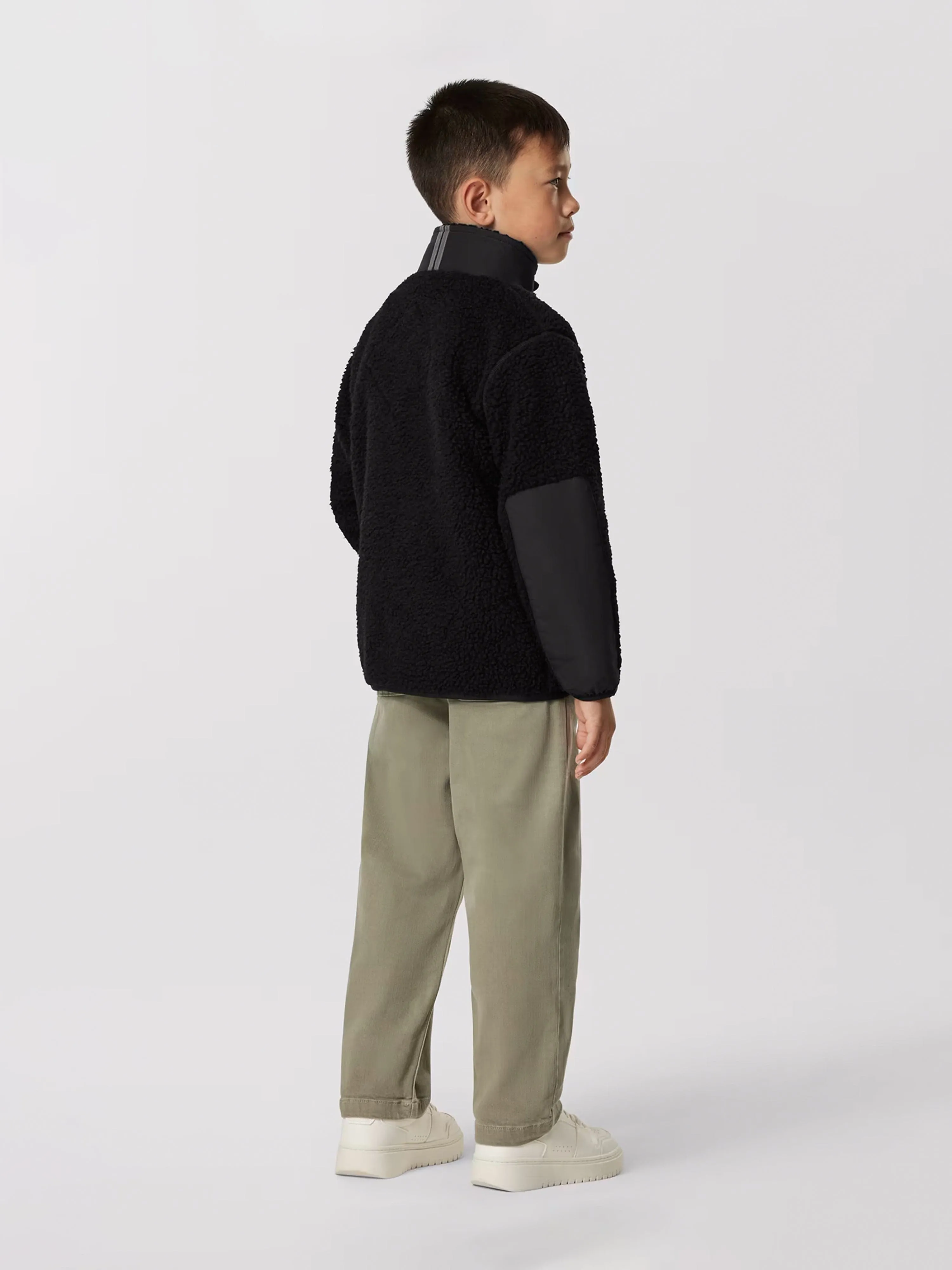 Canada Goose Kids Simcoe Fleece Jacket in Black