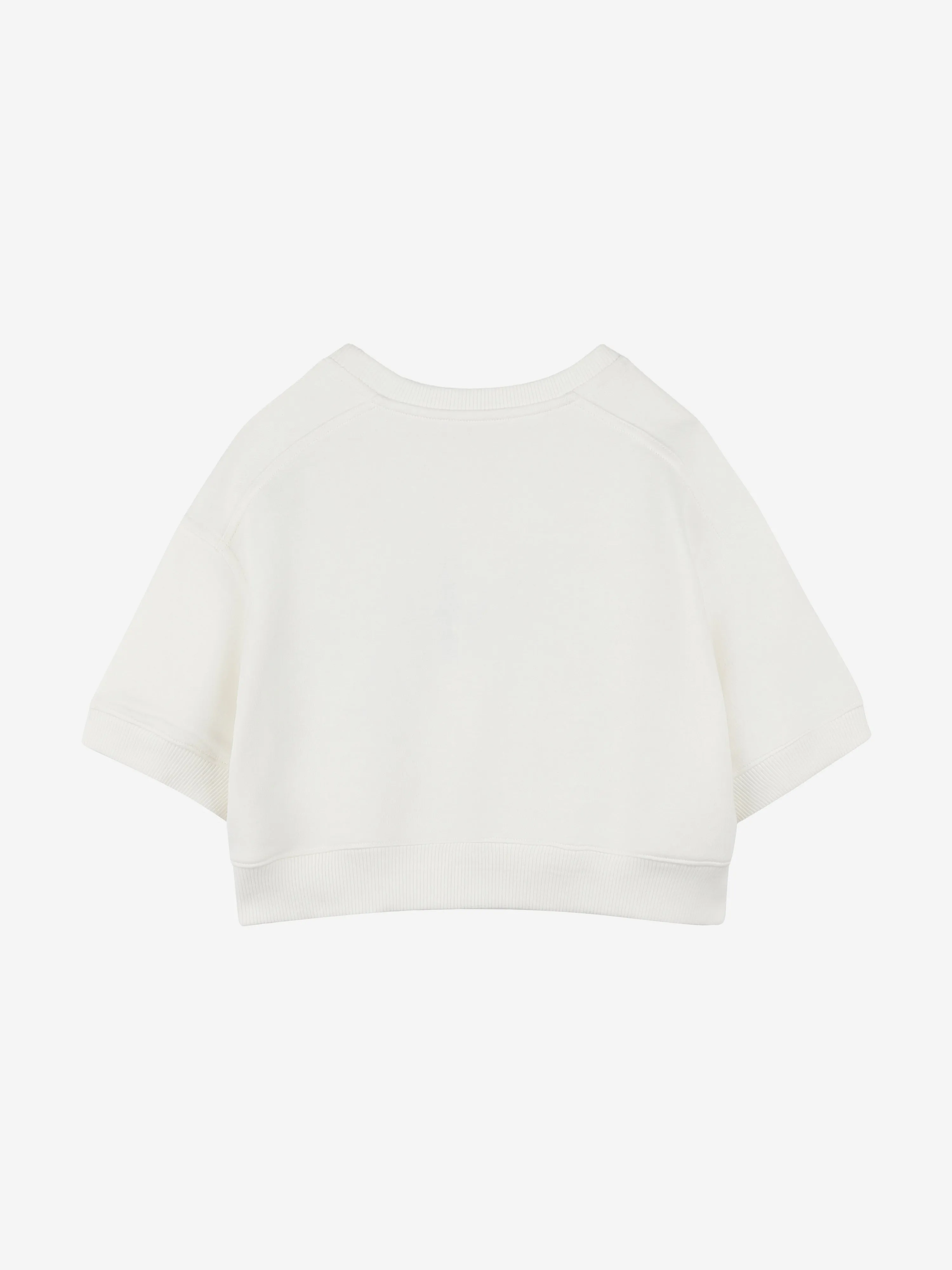 Chlo Girls Logo Sweatshirt in Ivory