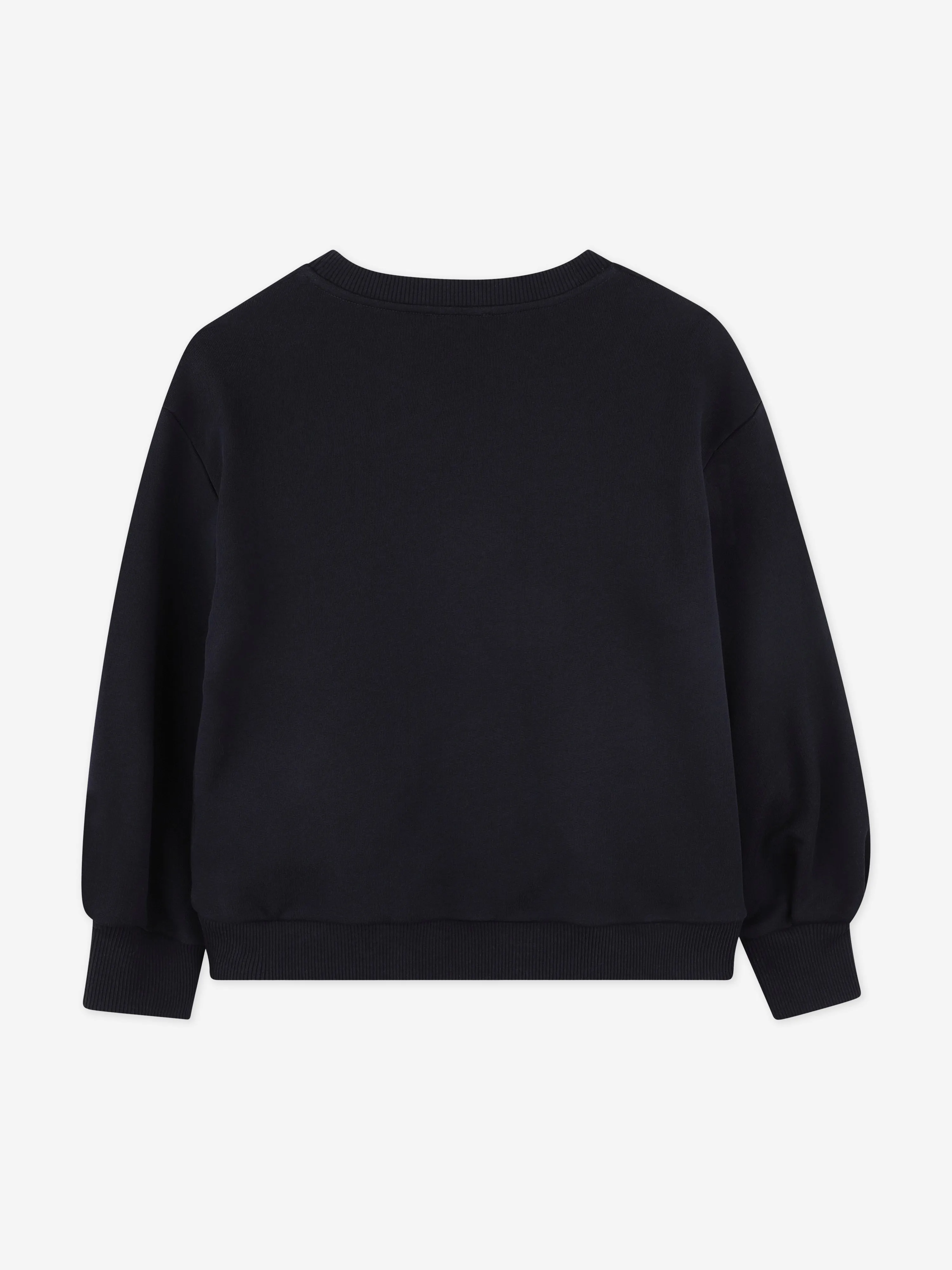 Chlo Girls Paris Logo Sweatshirt in Navy