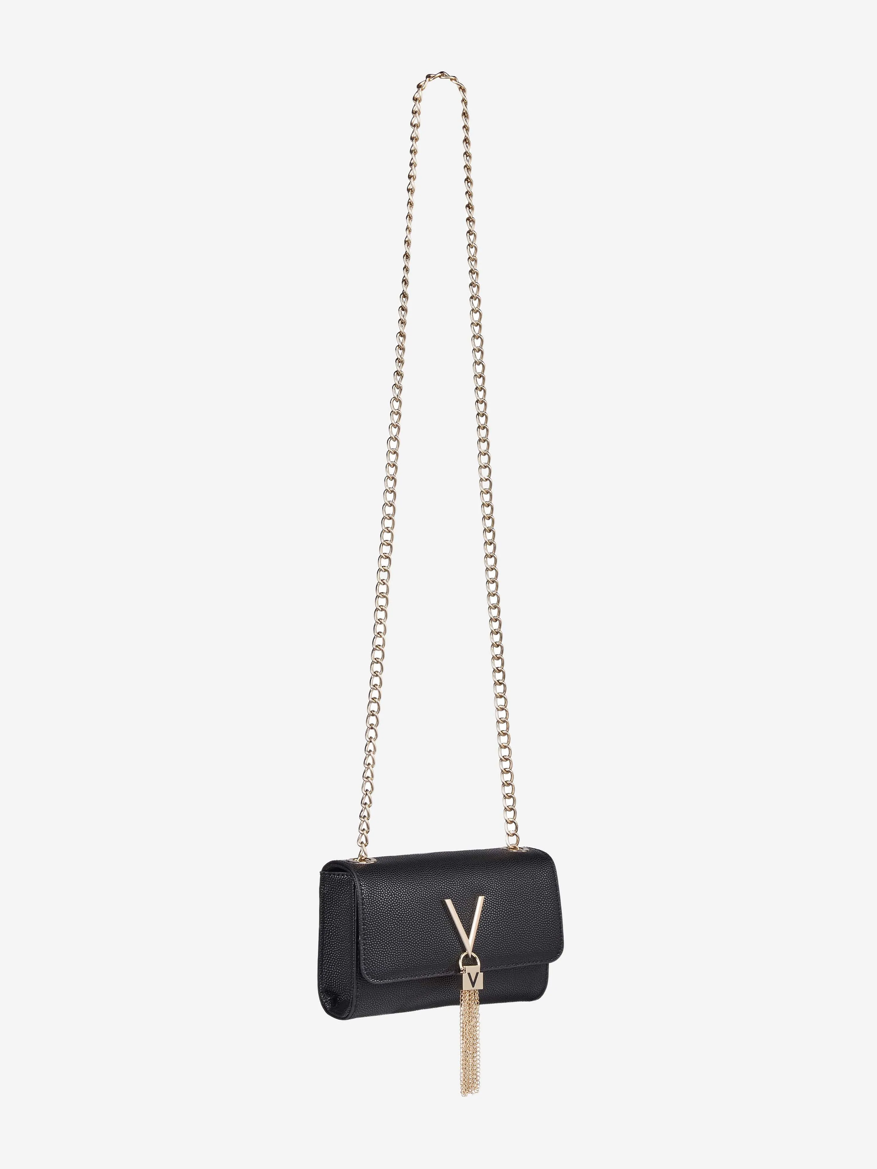 Divina Crossbody Bag in Black (17cm)