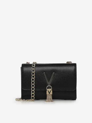 Divina Crossbody Bag in Black (17cm)