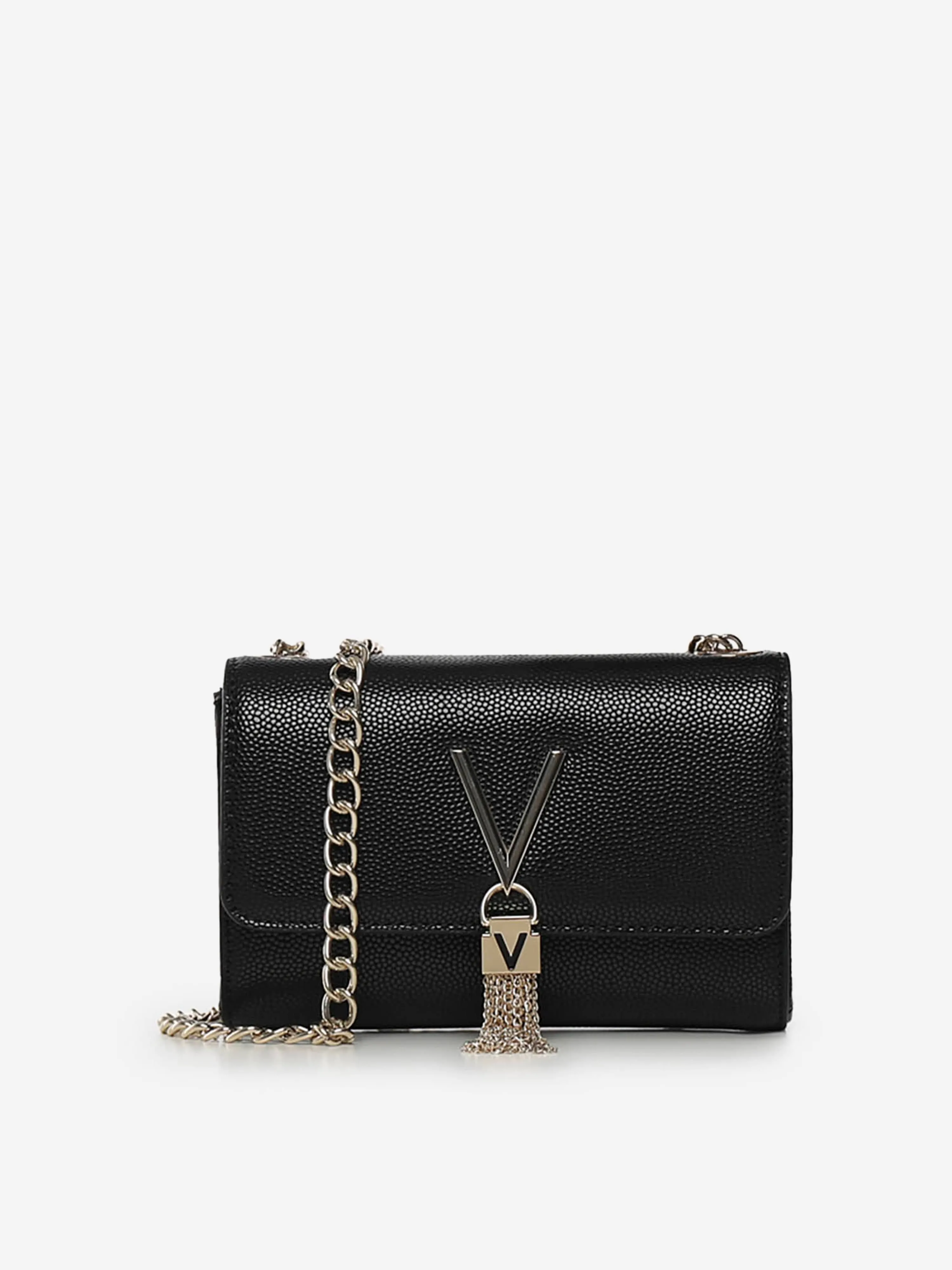 Divina Crossbody Bag in Black (17cm)
