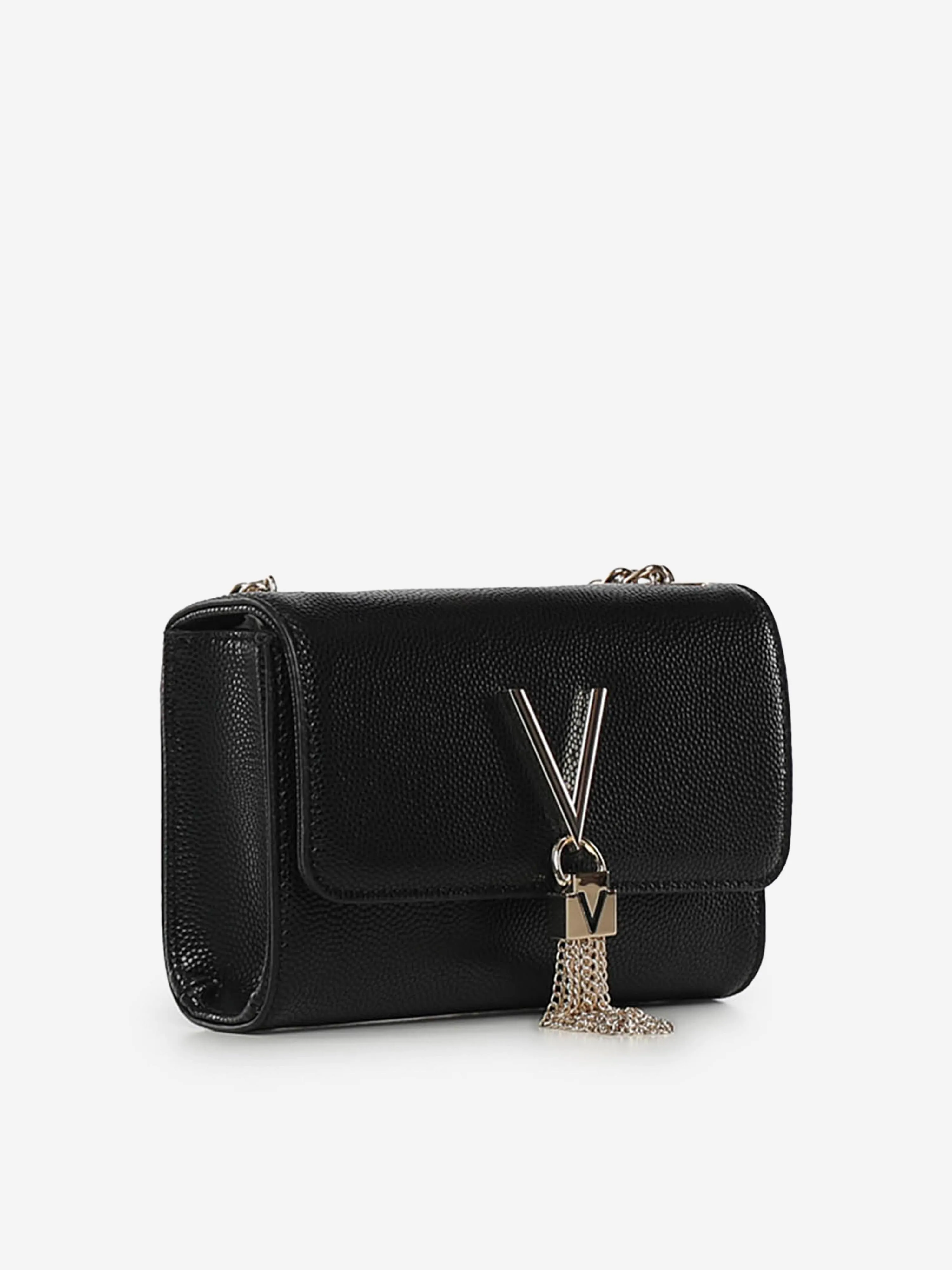 Divina Crossbody Bag in Black (17cm)