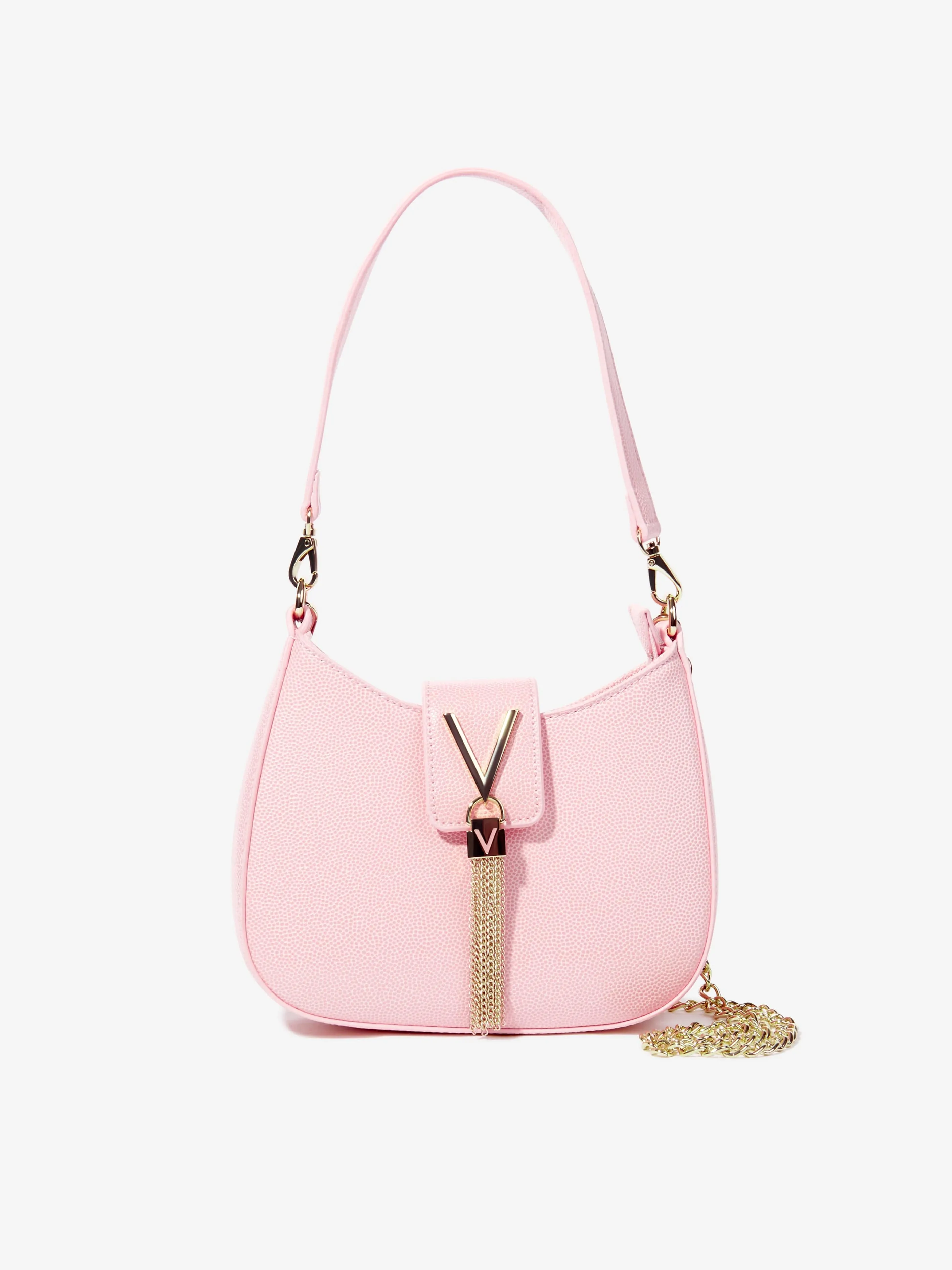 Divina Shoulder Bag in Pink (21cm)