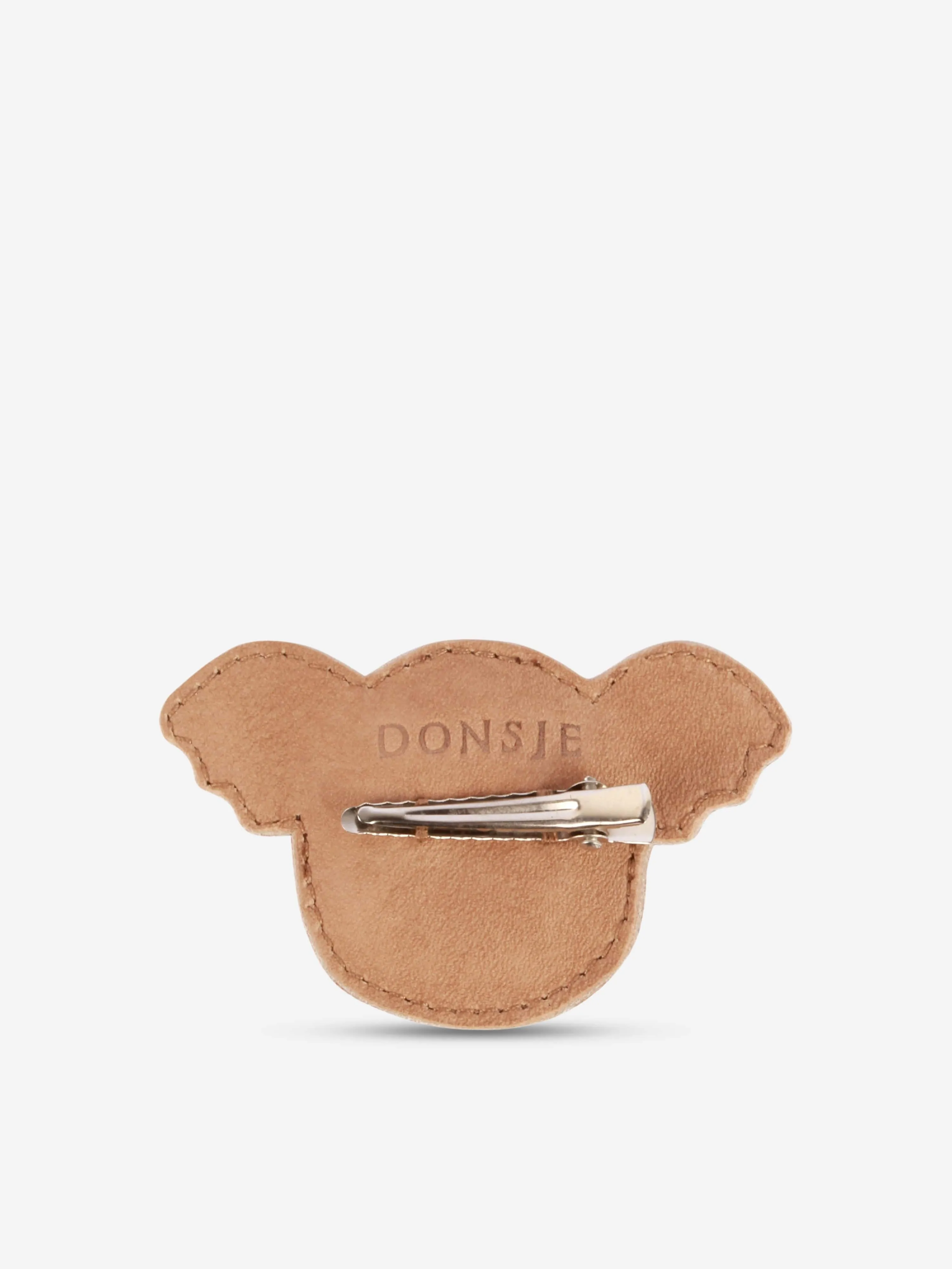 Donsje Girls Josy Classic Koala Hair Clip in Beige