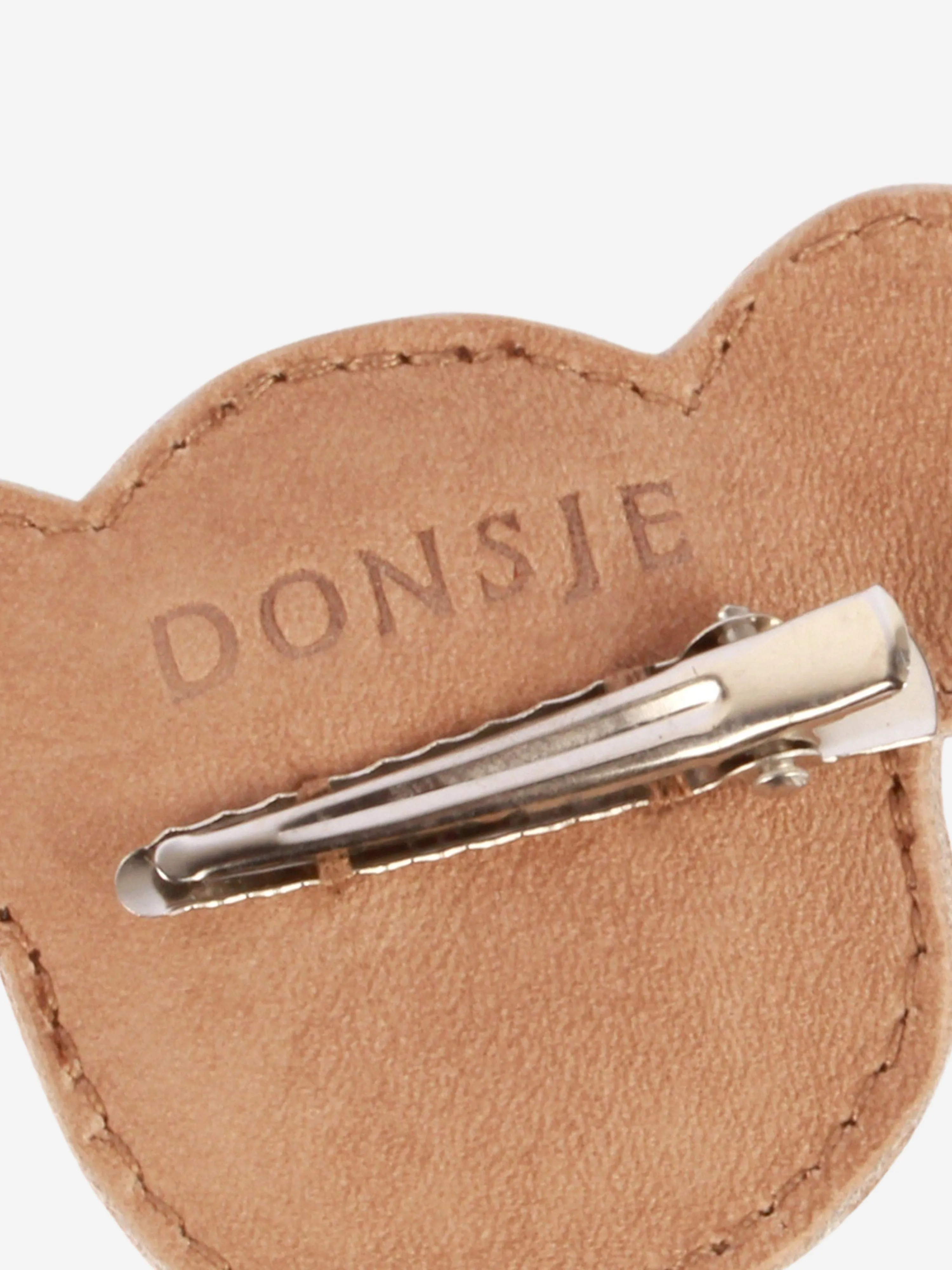 Donsje Girls Josy Classic Koala Hair Clip in Beige
