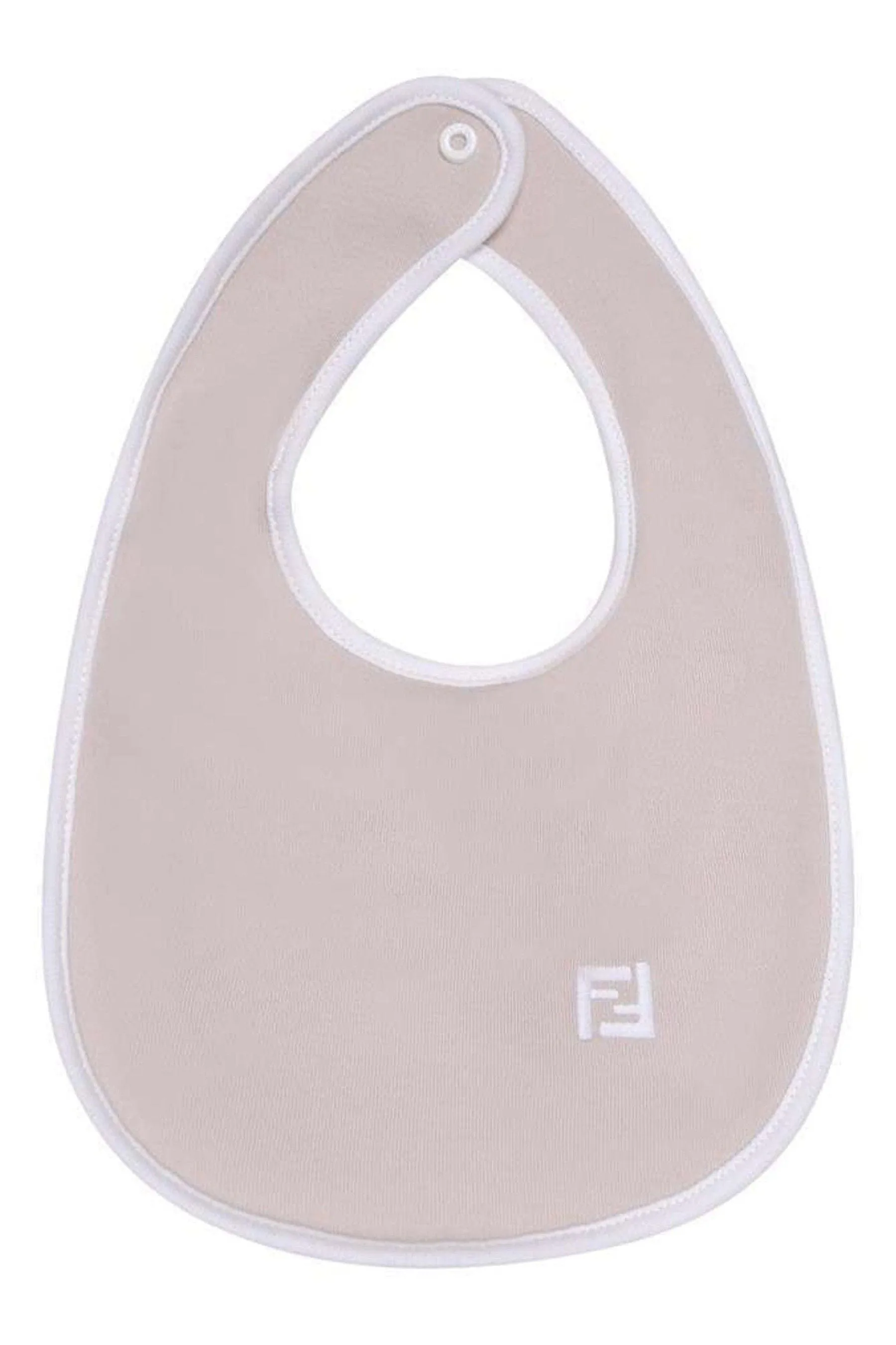 Fendi Baby Logo Babygrow Gift Set in Beige
