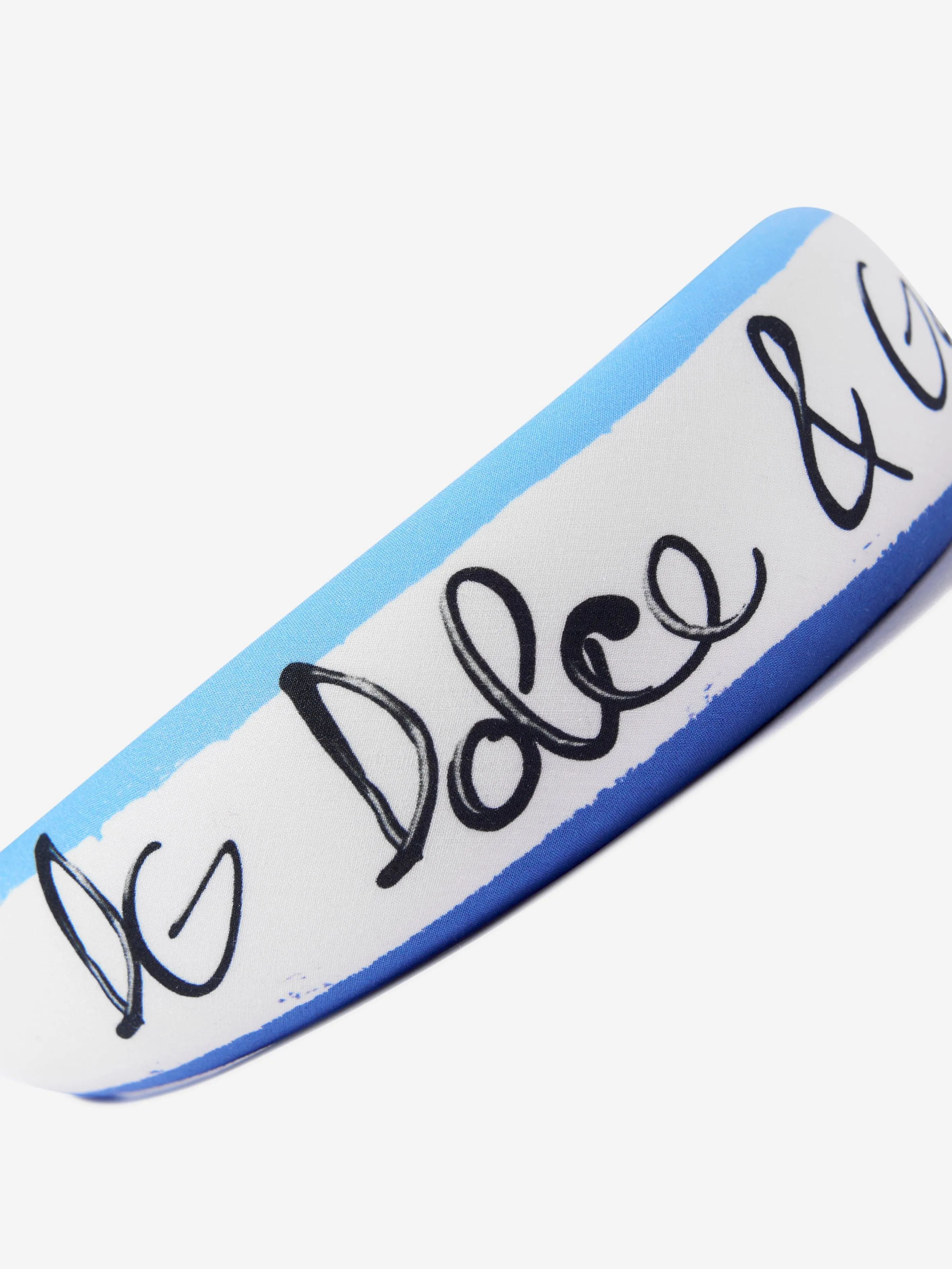 Girls Butterfly Logo Headband in White