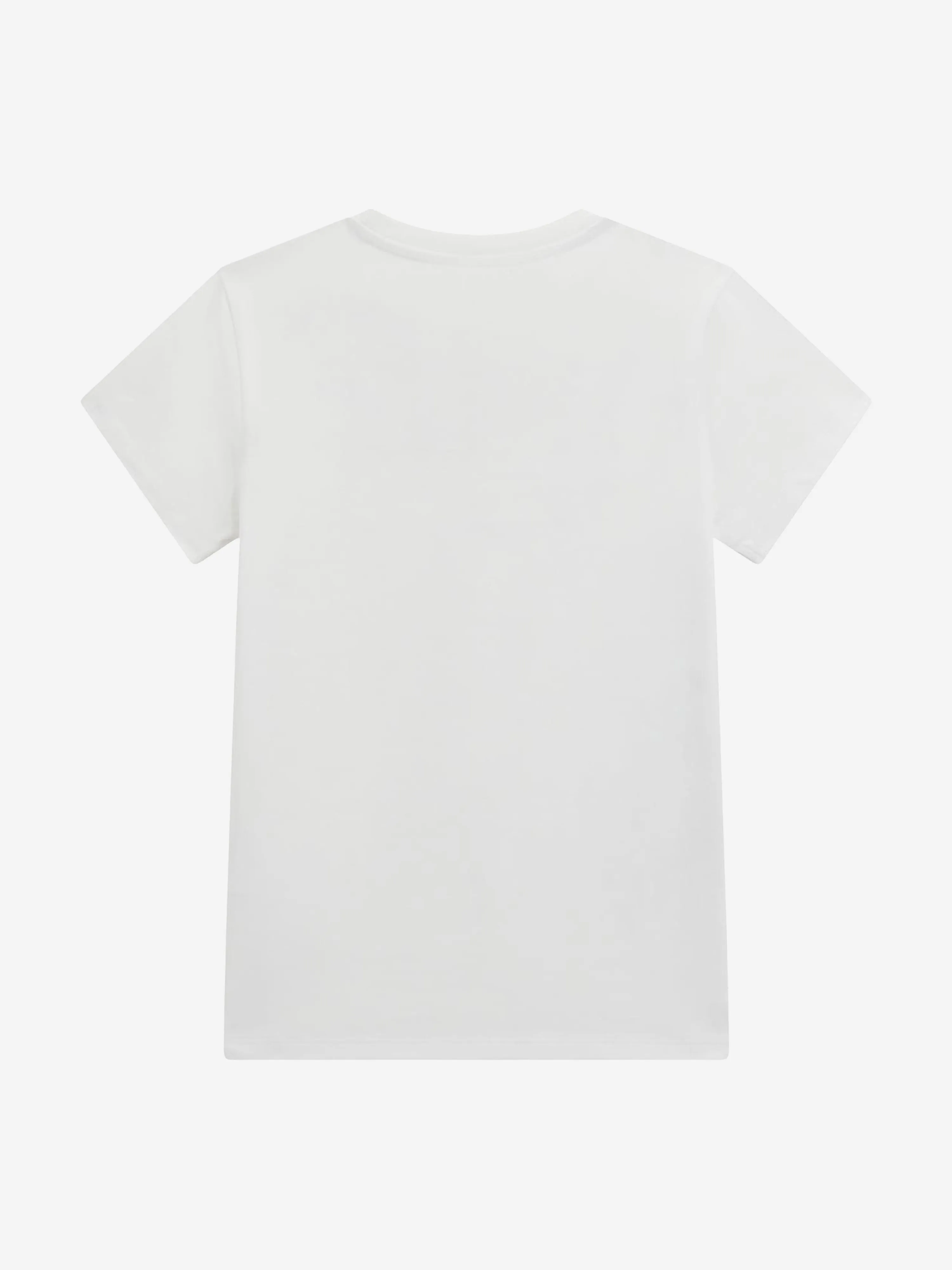 Girls Butterfly T-Shirt in White