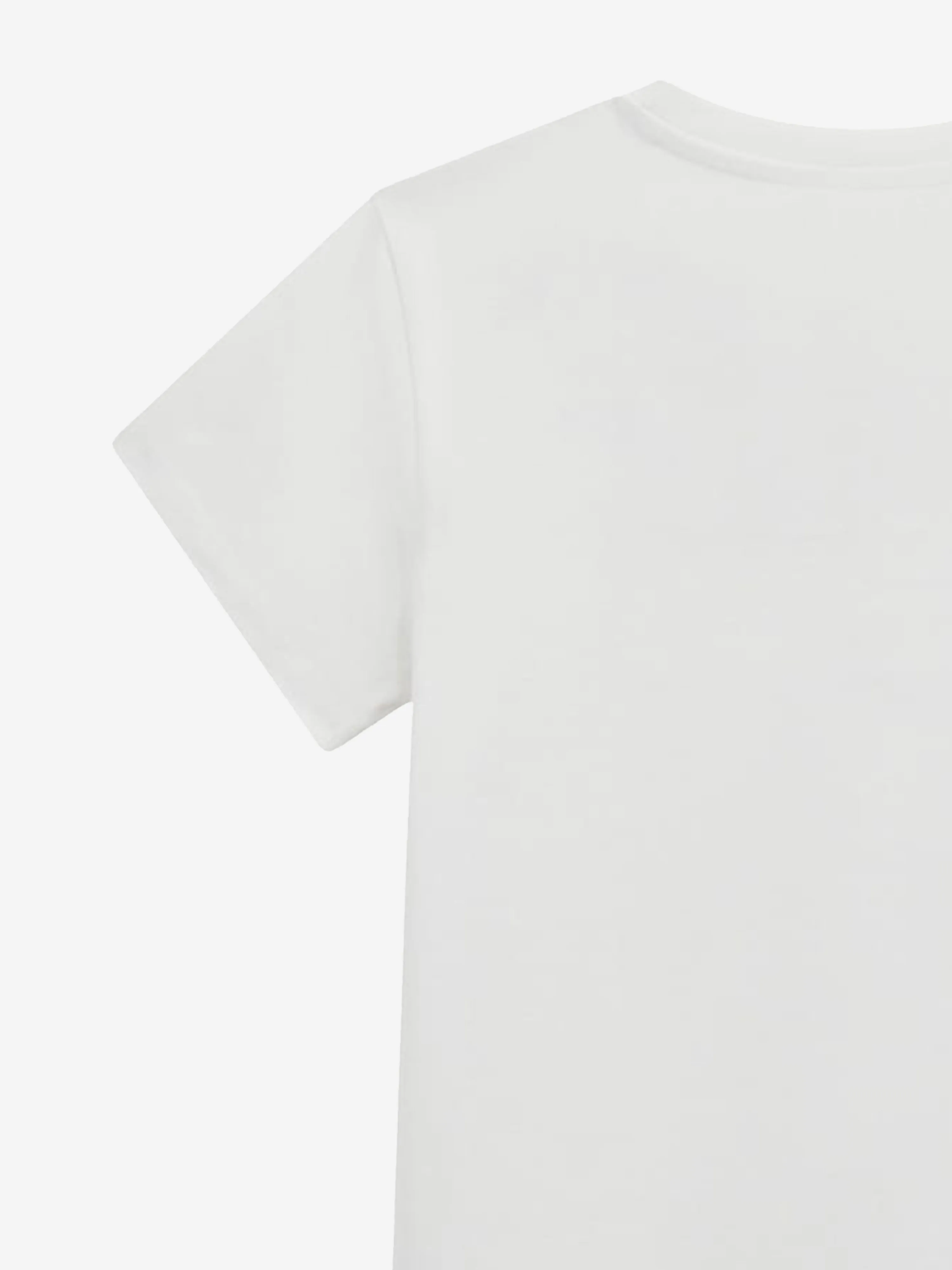 Girls Butterfly T-Shirt in White