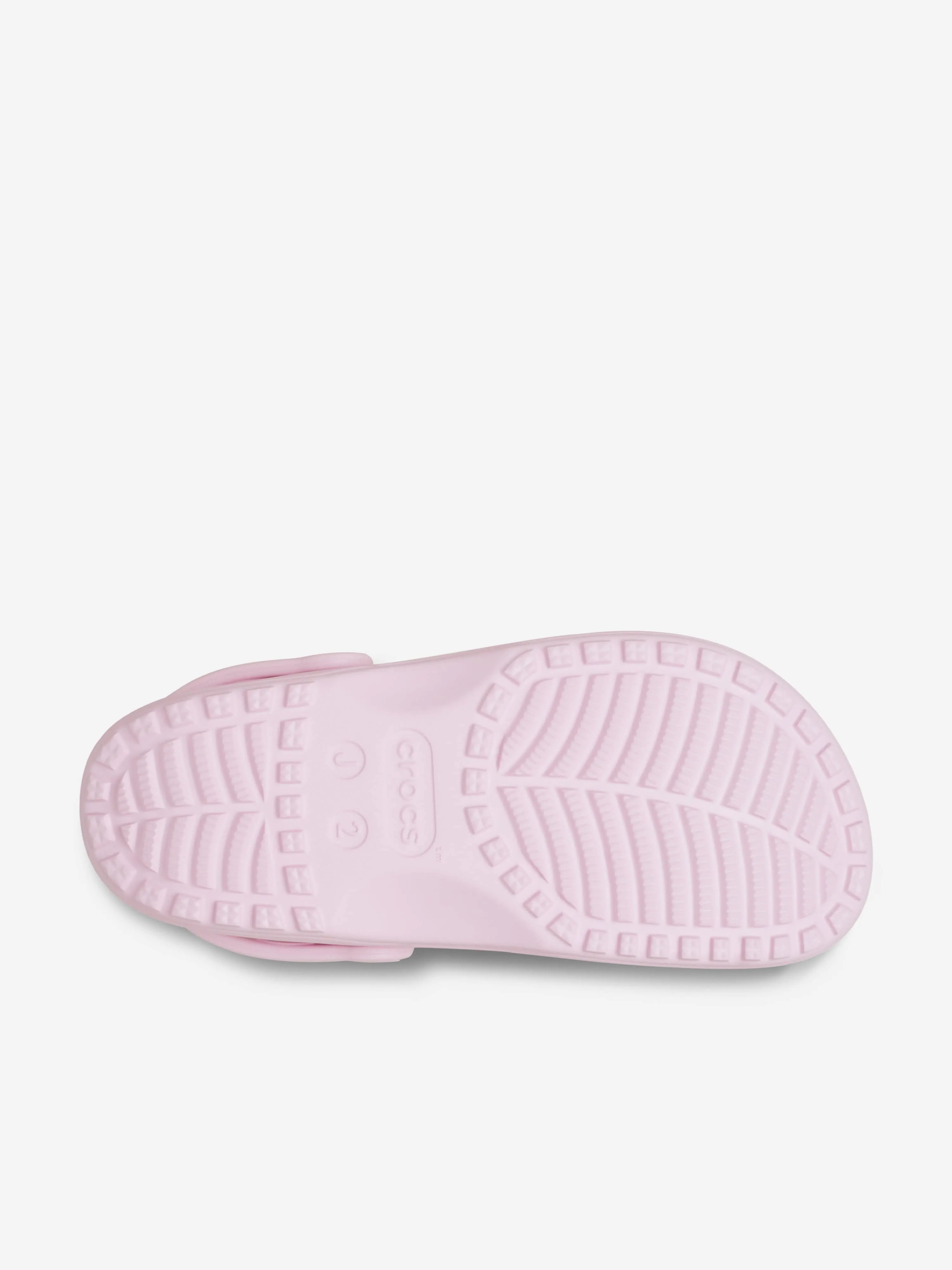 Girls Classic Floral Cut Out Clog in Pink
