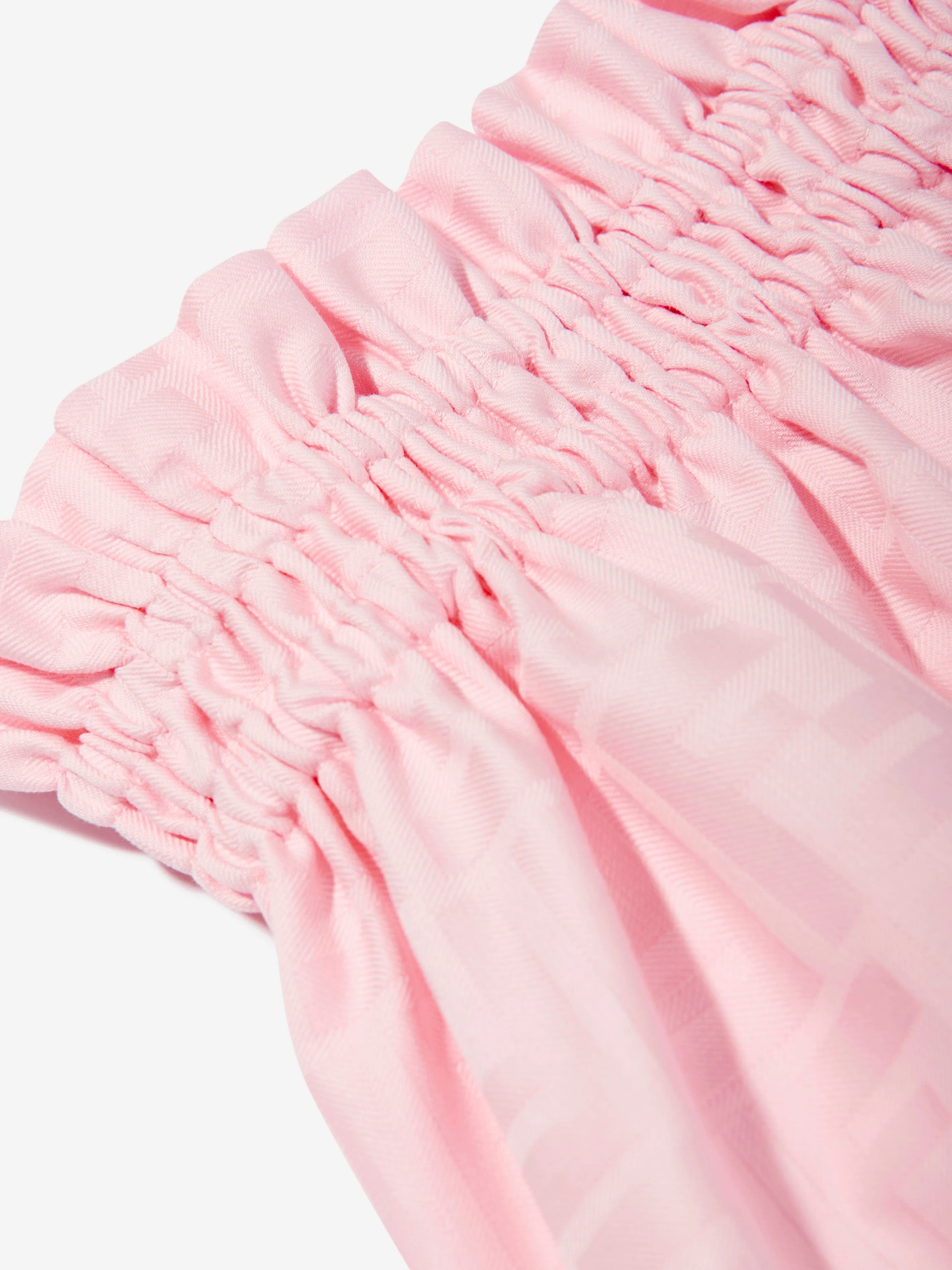 Girls FF Jacquard Skirt in Pink