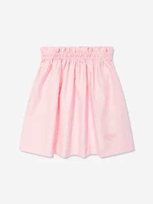 Girls FF Jacquard Skirt in Pink
