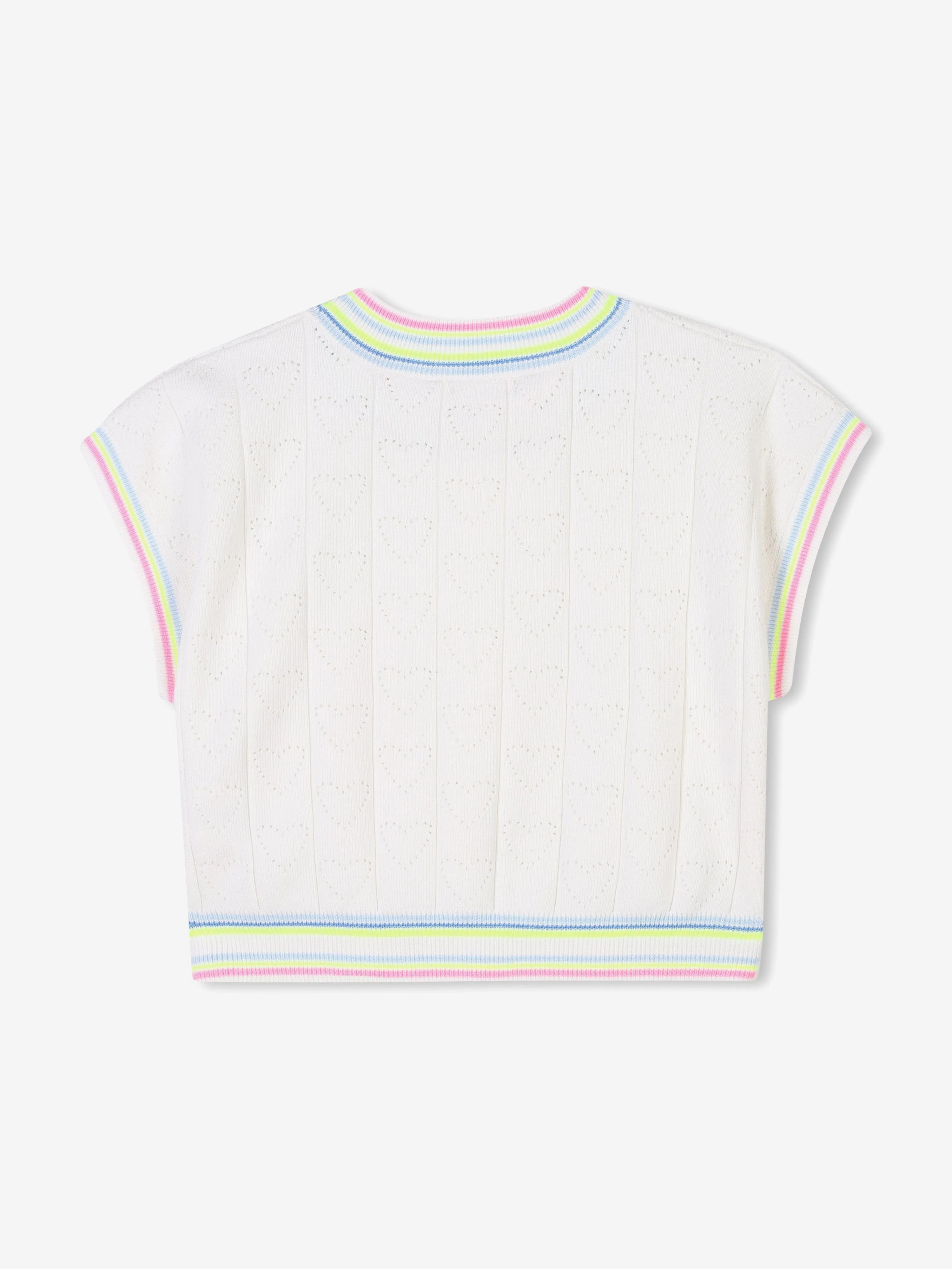 Girls Knitted Sweater in Ivory