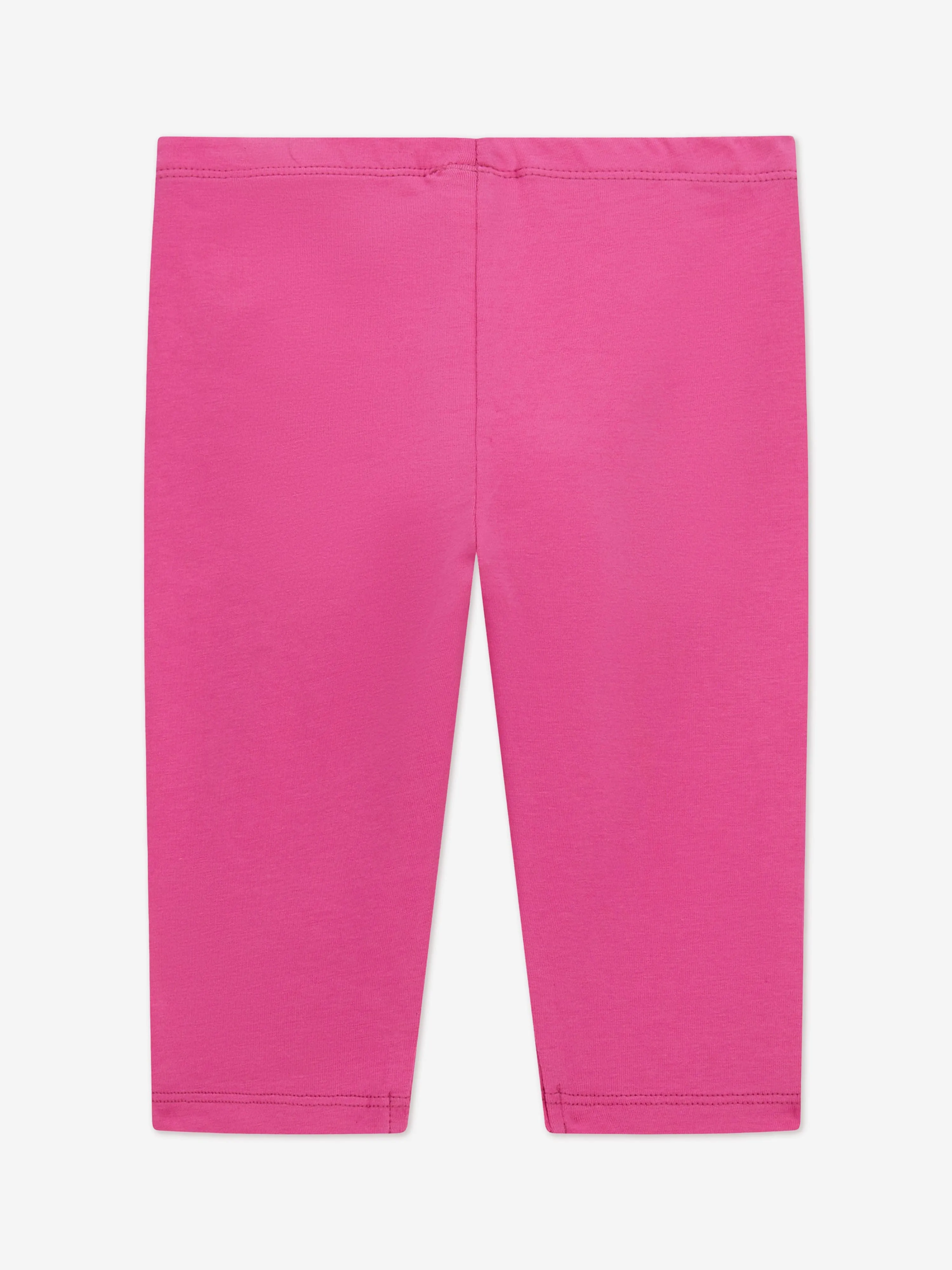 Girls Logo Leggings in Pink