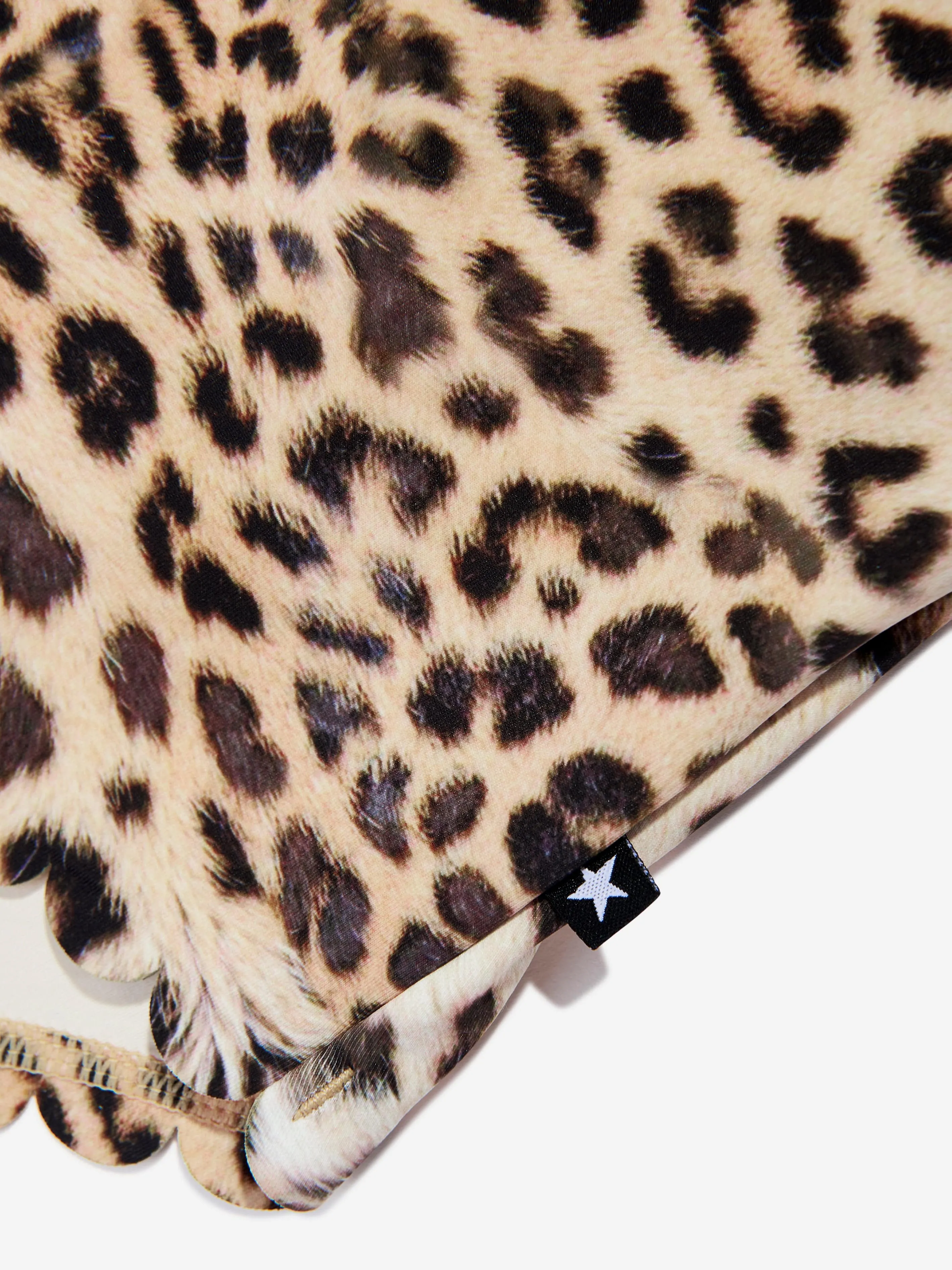 Girls Noelle Leopard Swimsuit in Brown (UPF50 )