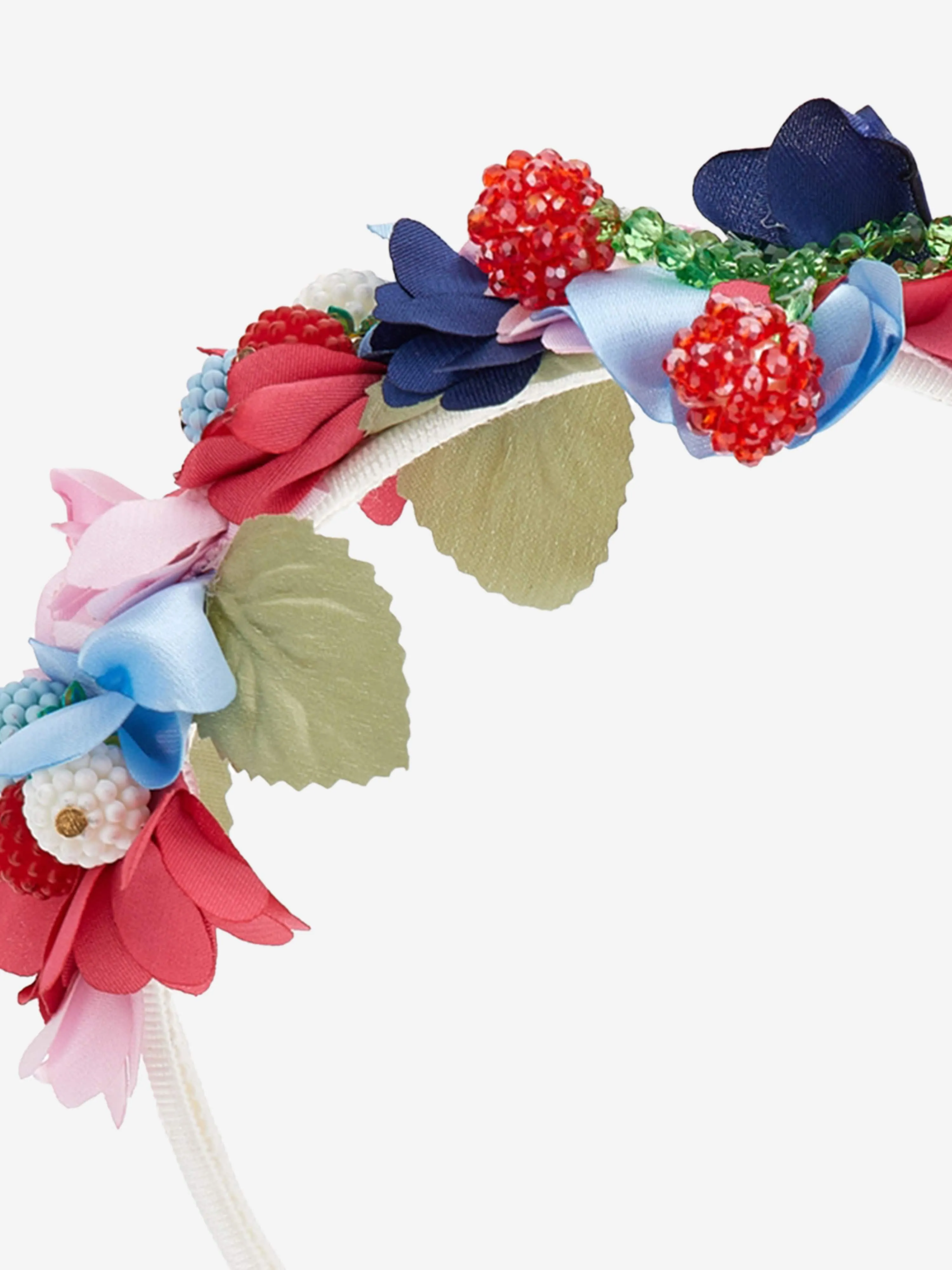 Girls Satin Fruit Headband in Multicolour