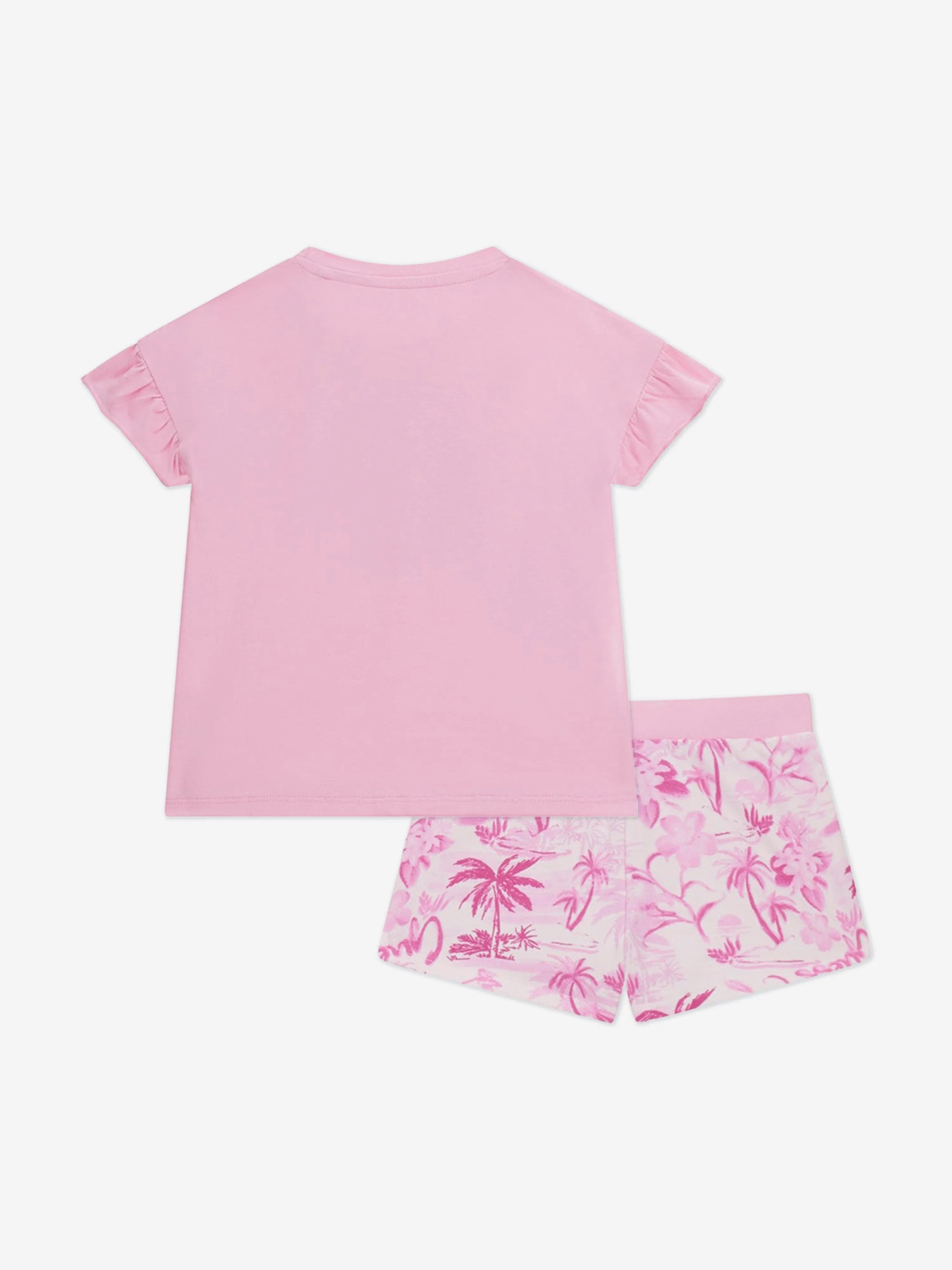 Girls Short Set in Pink