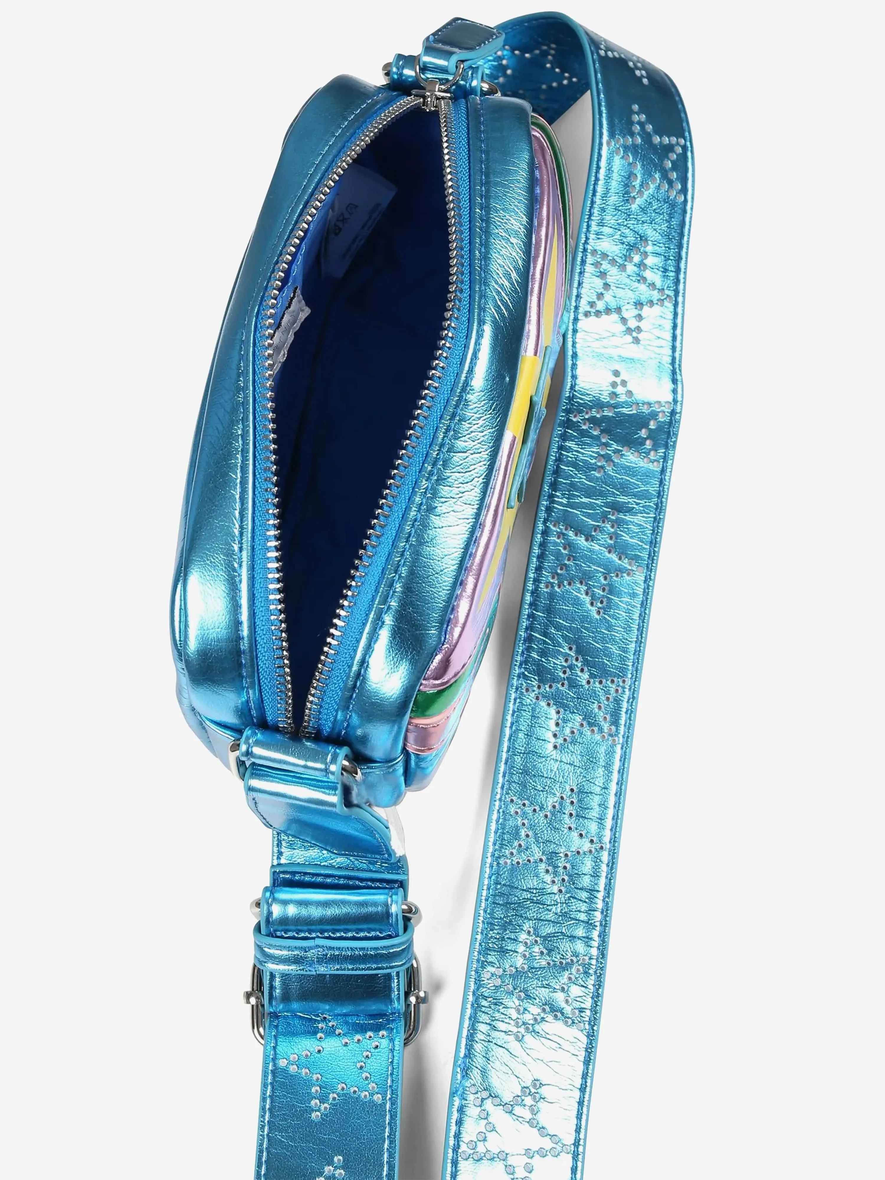 Girls Star Crossbody Bag in Blue (L:18.5 x H:11 x W:5cm)