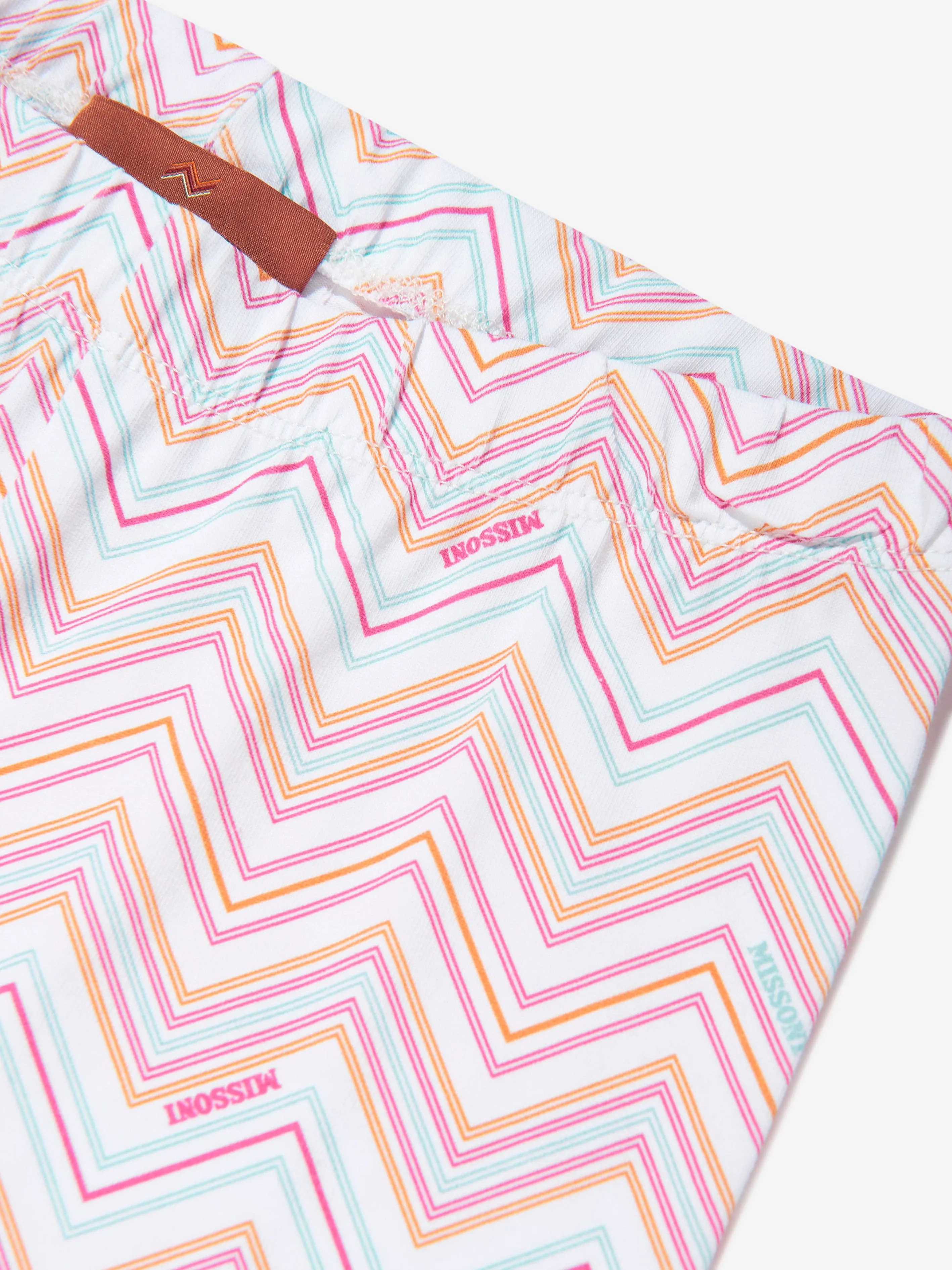 Girls Zigzag Leggings in Multicolour