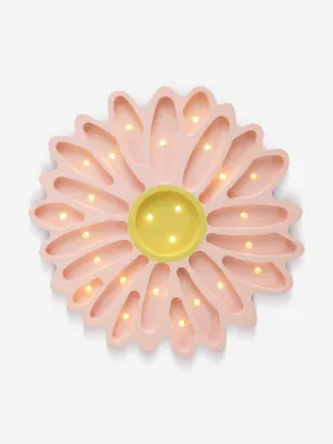 Little Lights Daisy Lamp in Pink (26.5x26.6x5.5cm)