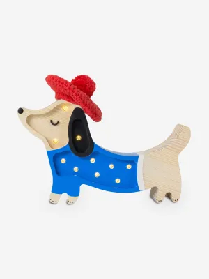 Little Lights Puppy Mini Lamp in Blue (23x14x5 cm)