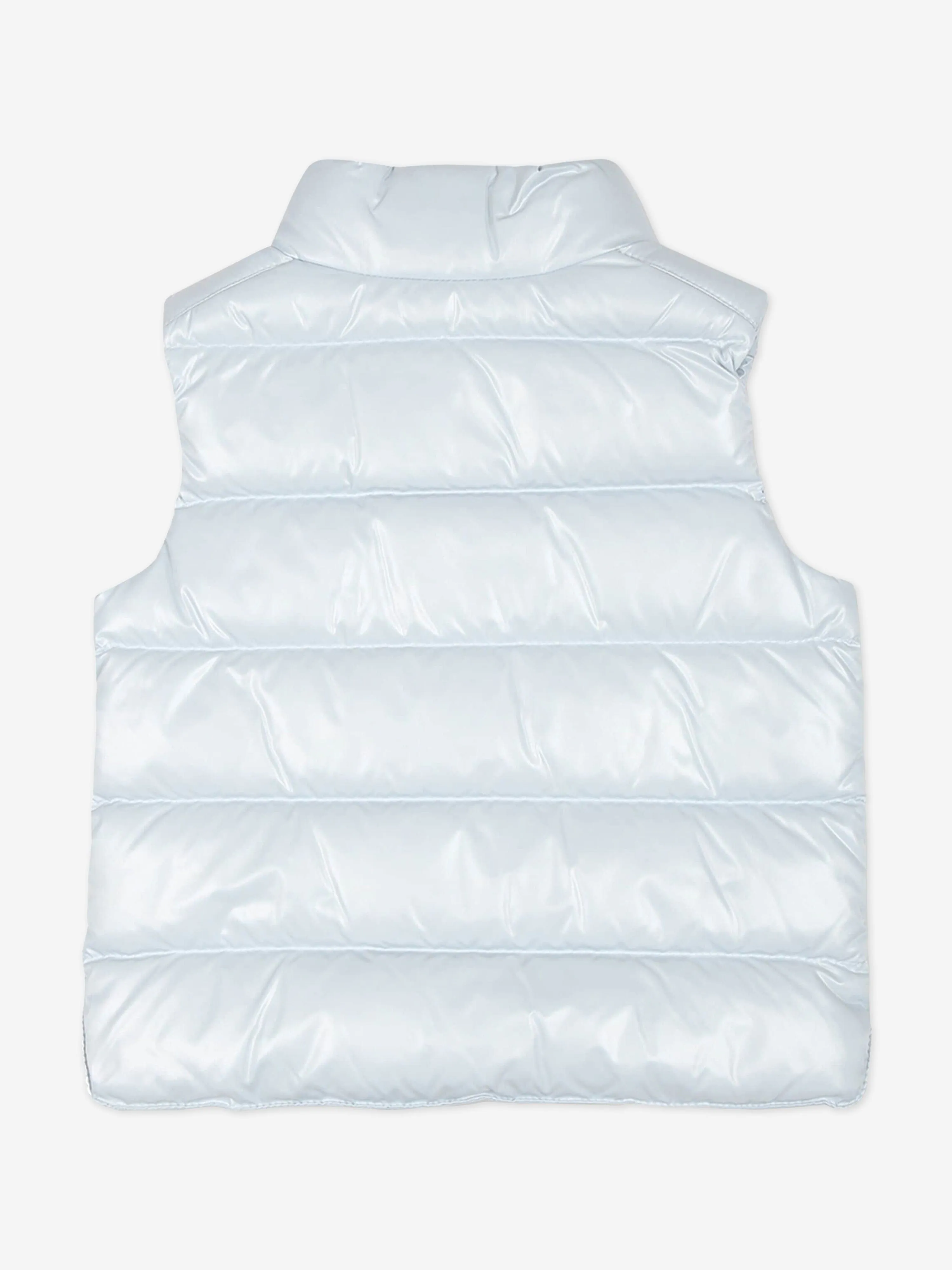 Moncler Enfant Baby Down Padded Bernard Gilet in Blue