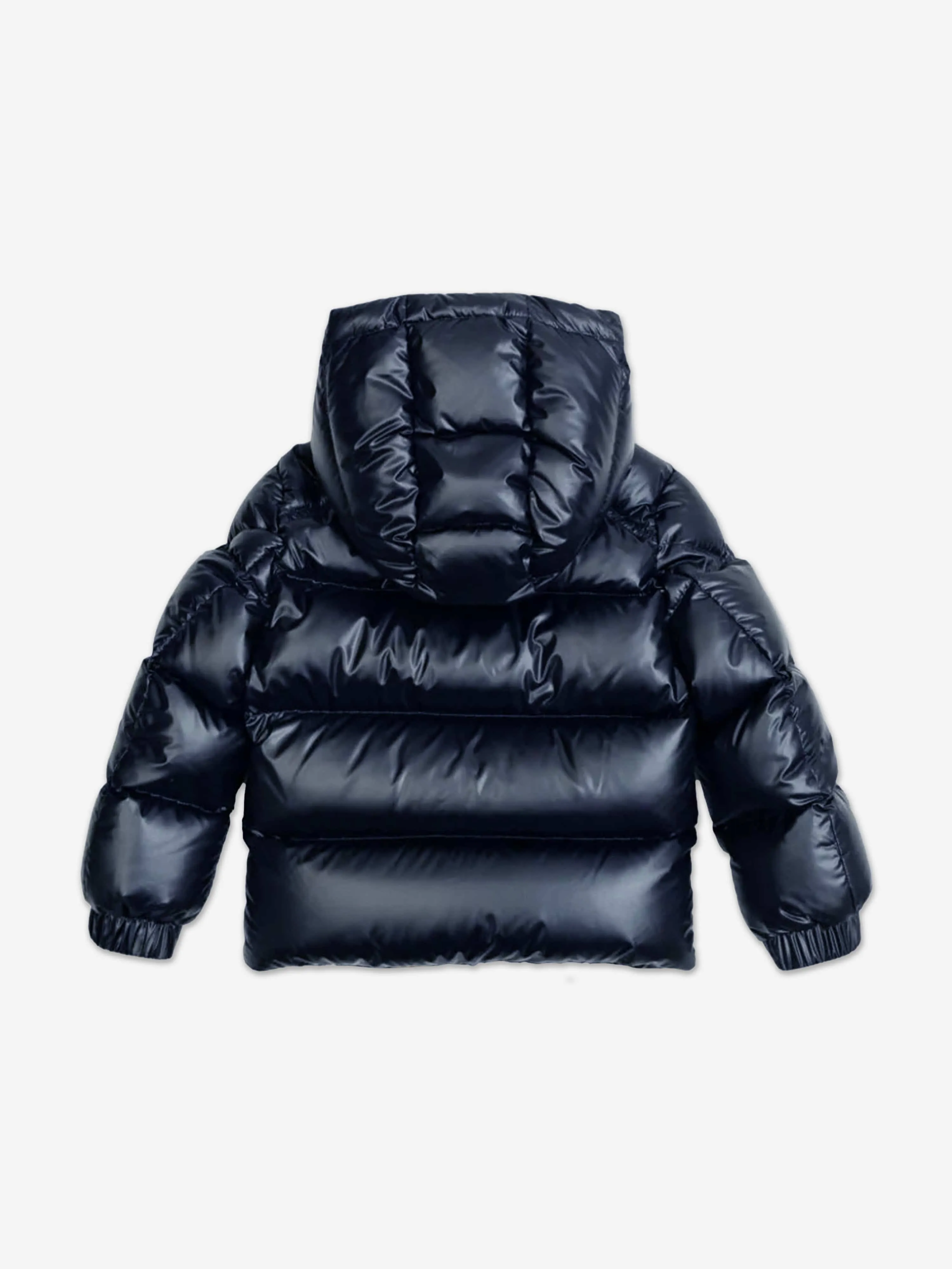 Moncler Enfant Boys Down Padded Yule Jacket in Navy