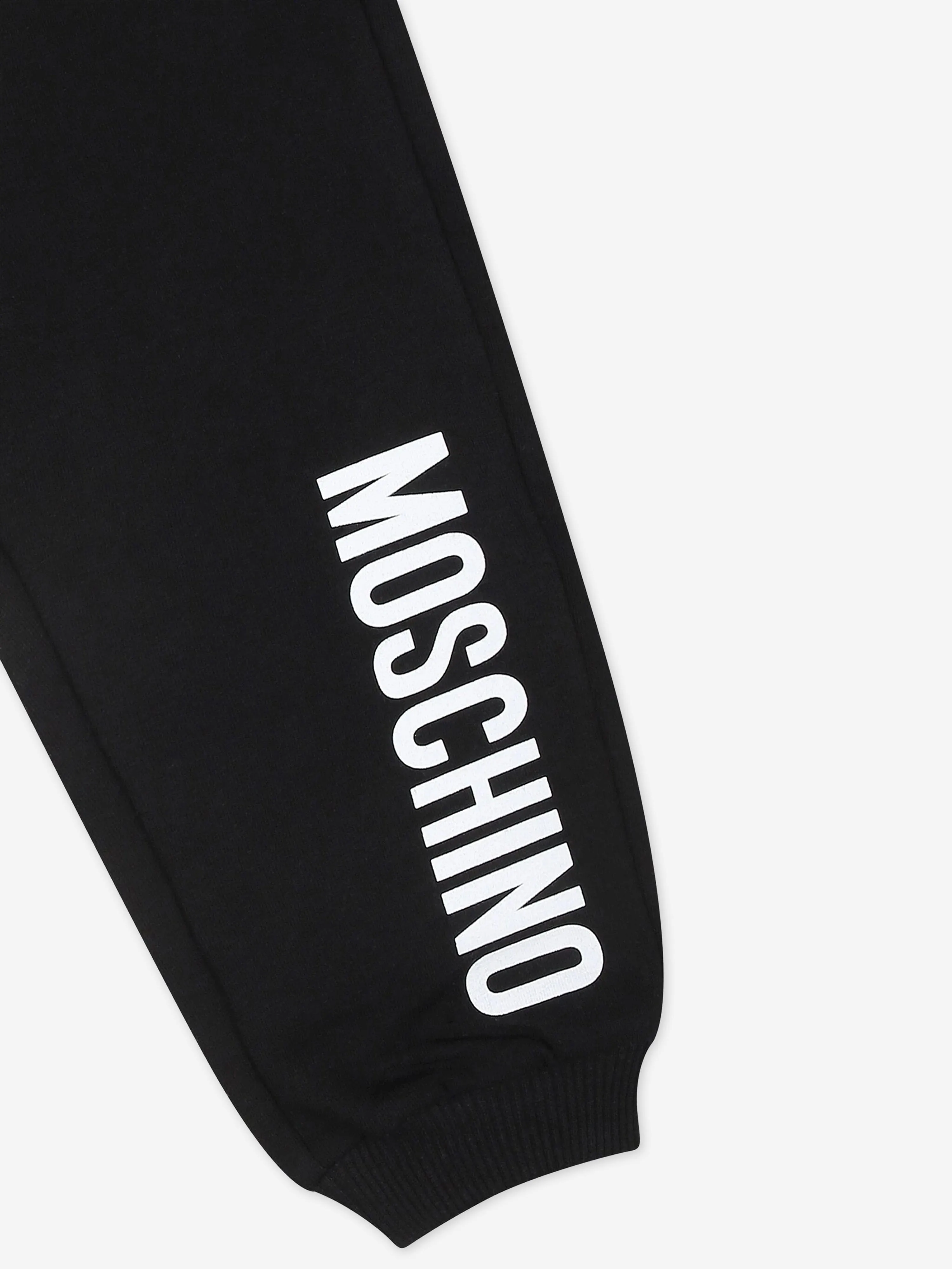 Moschino Baby Logo Joggers in Black