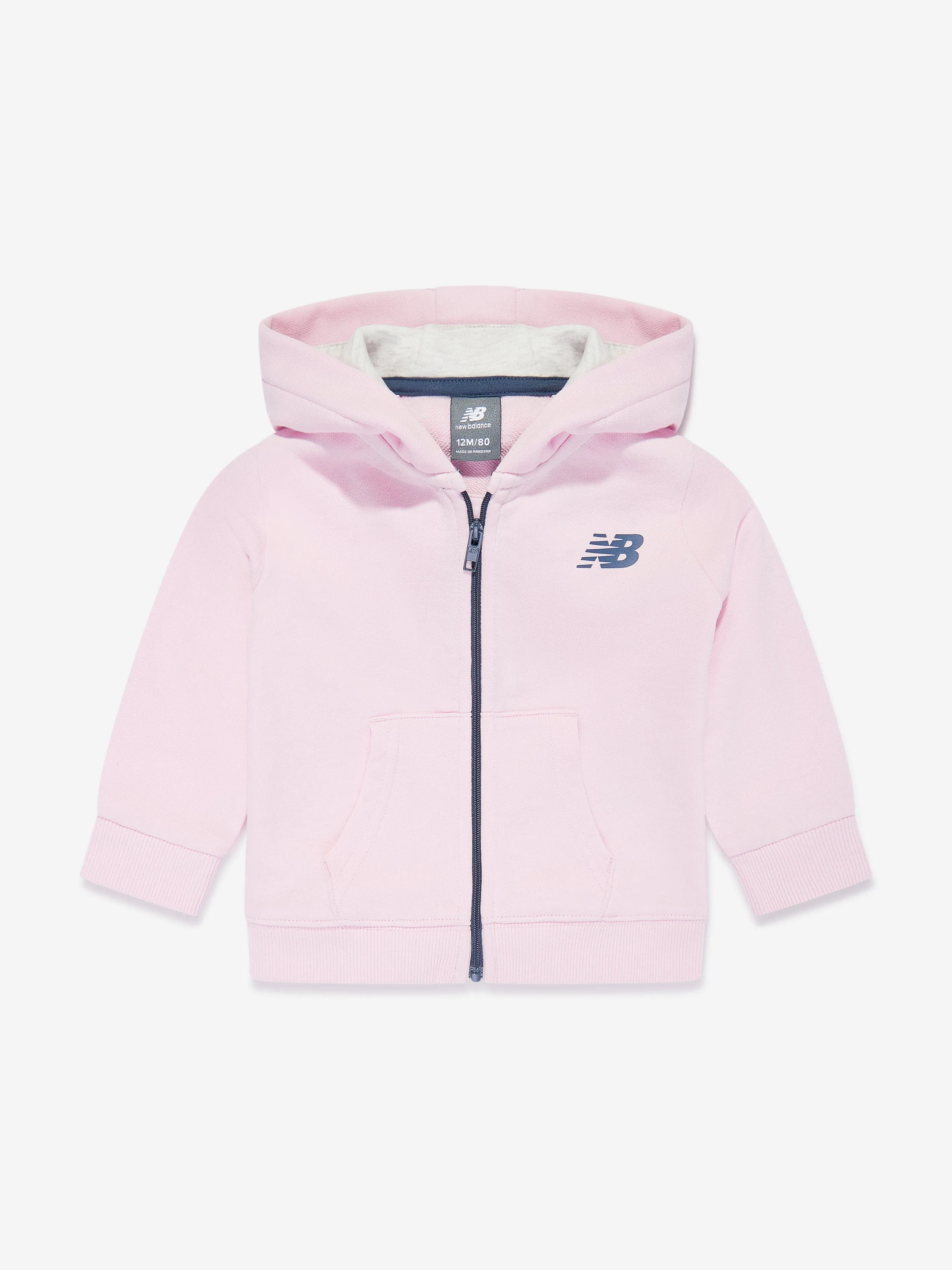 New Balance Girls 3 Piece Short Set in Pink