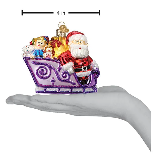 Old World Christmas Santa and Friends Ornament