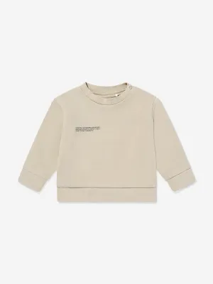 PANGAIA Baby 365 Midweight Sweatshirt in Beige