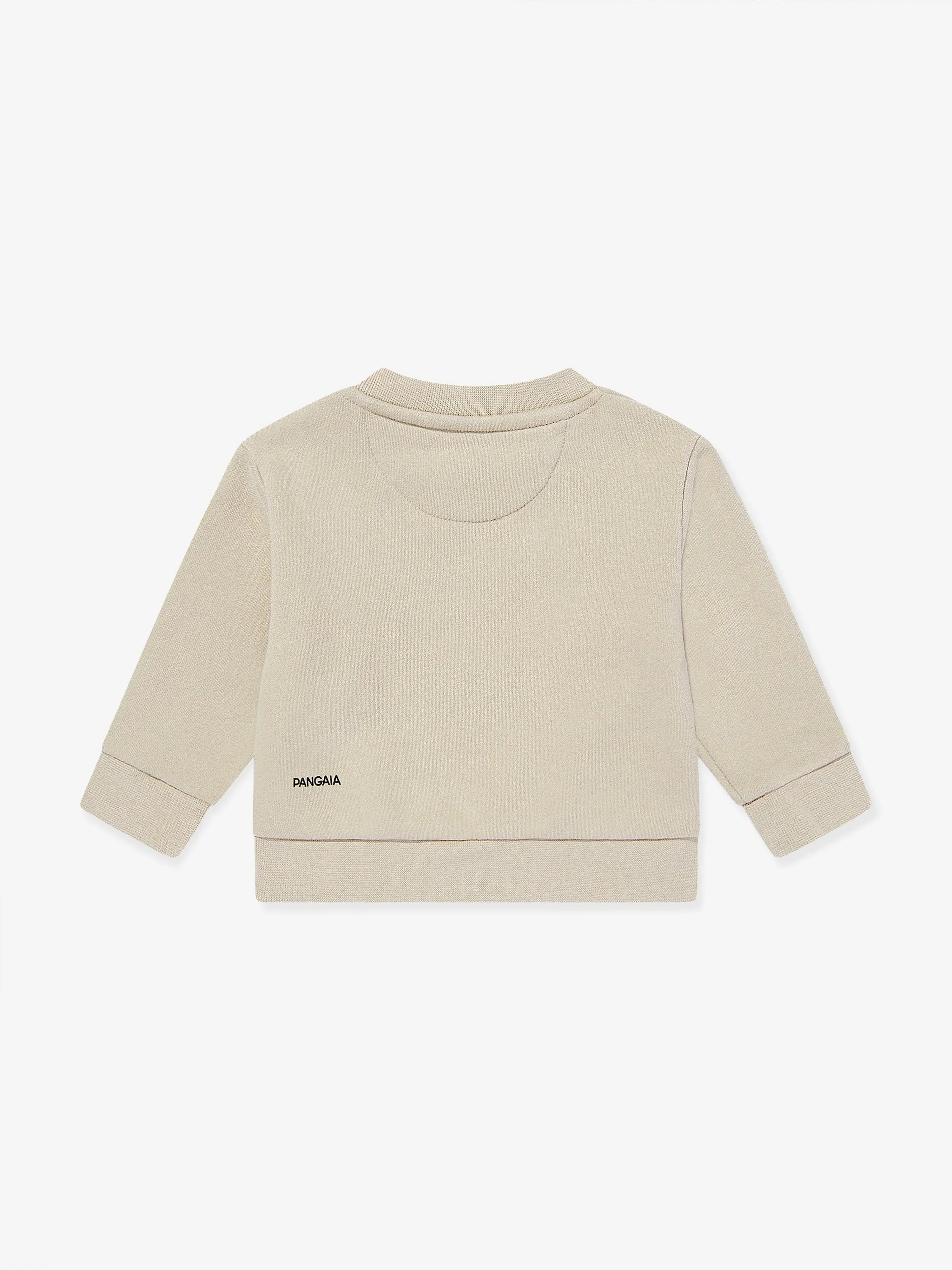 PANGAIA Baby 365 Midweight Sweatshirt in Beige