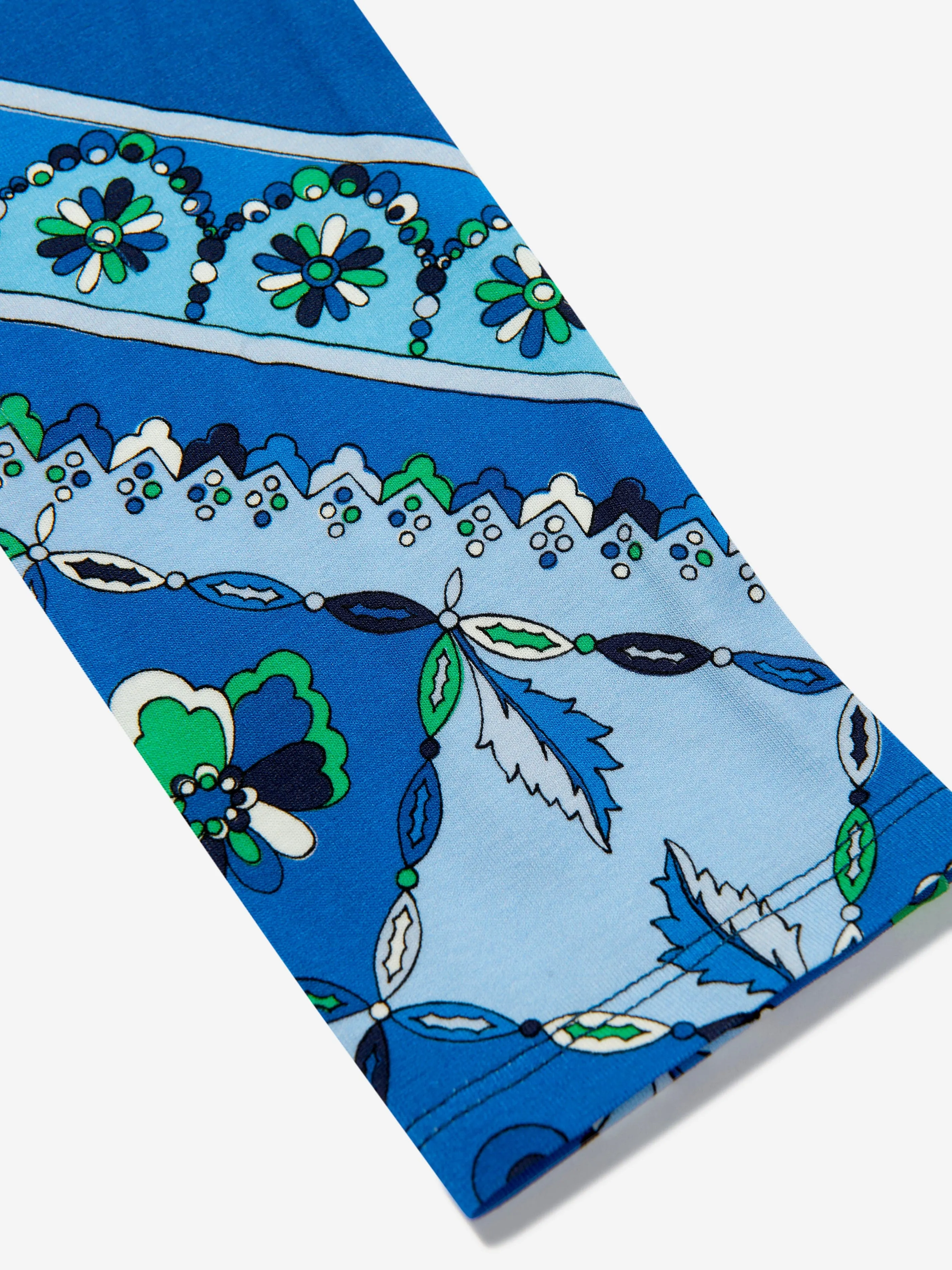 PUCCI Girls Festa Print Leggings in Blue